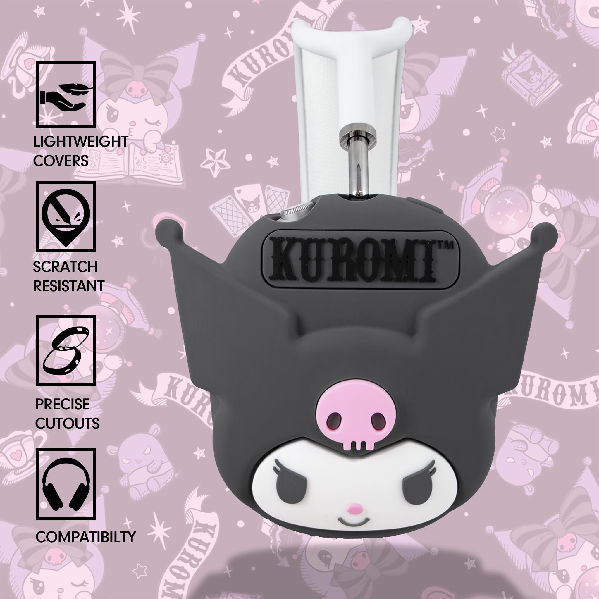 Sonix X Sanrio Protective Case Cover For Airpods Max Headphones | Silicone Cover Case | Kuromi