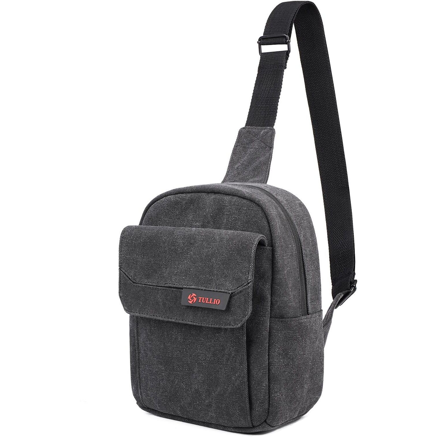 Tullio Small Camera Bag Crossbody Canvas Sling Bag Purse Waterproof Dslr Bag Compatible With Nikon Sony For Men And Women
