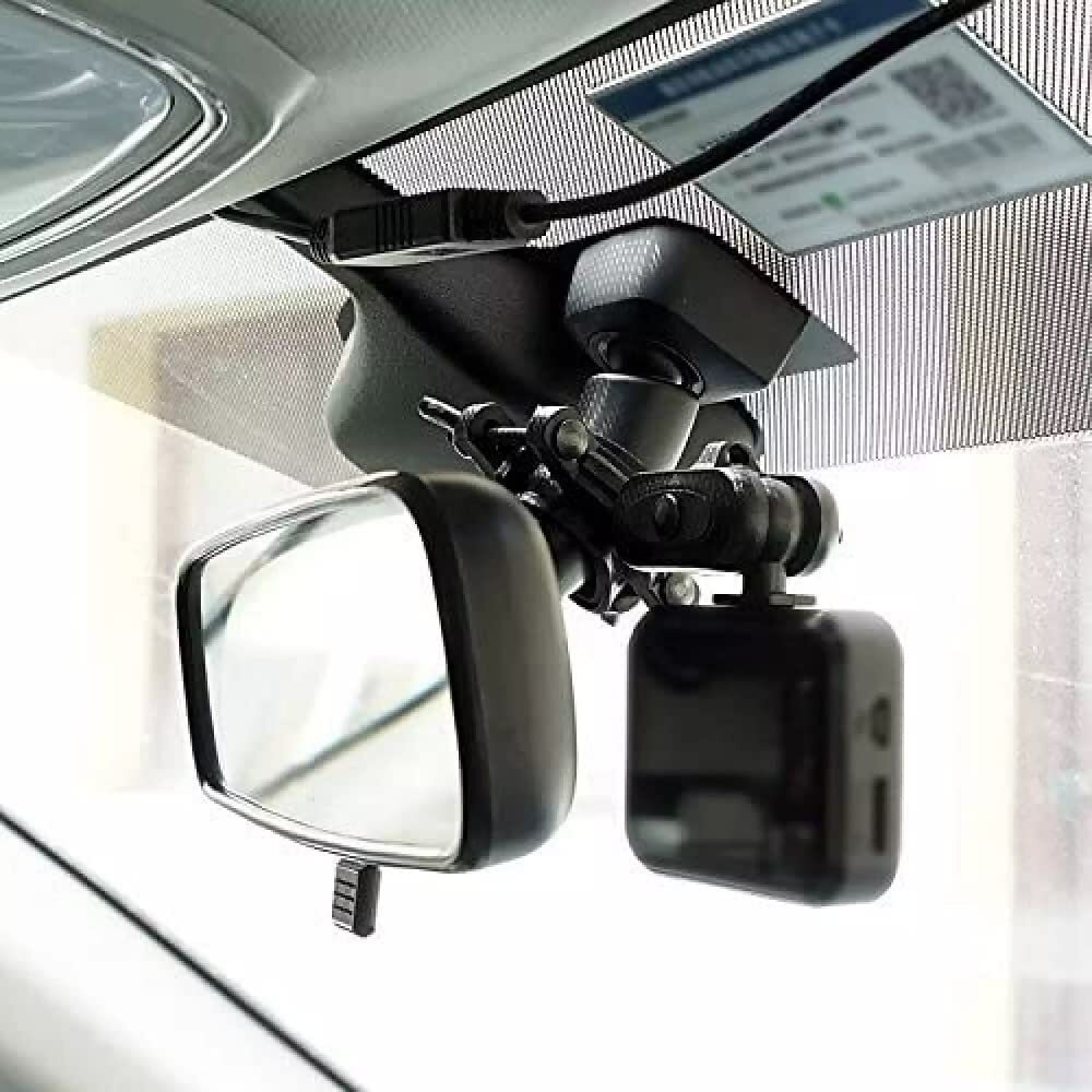 Azdome Dash Camera Mirror Mount Holder Kit, Dash Cam Mount For Rove R2-4K Dashcam, M01 Pro, M17, M16, Gs63H, Gs65H Car Camera