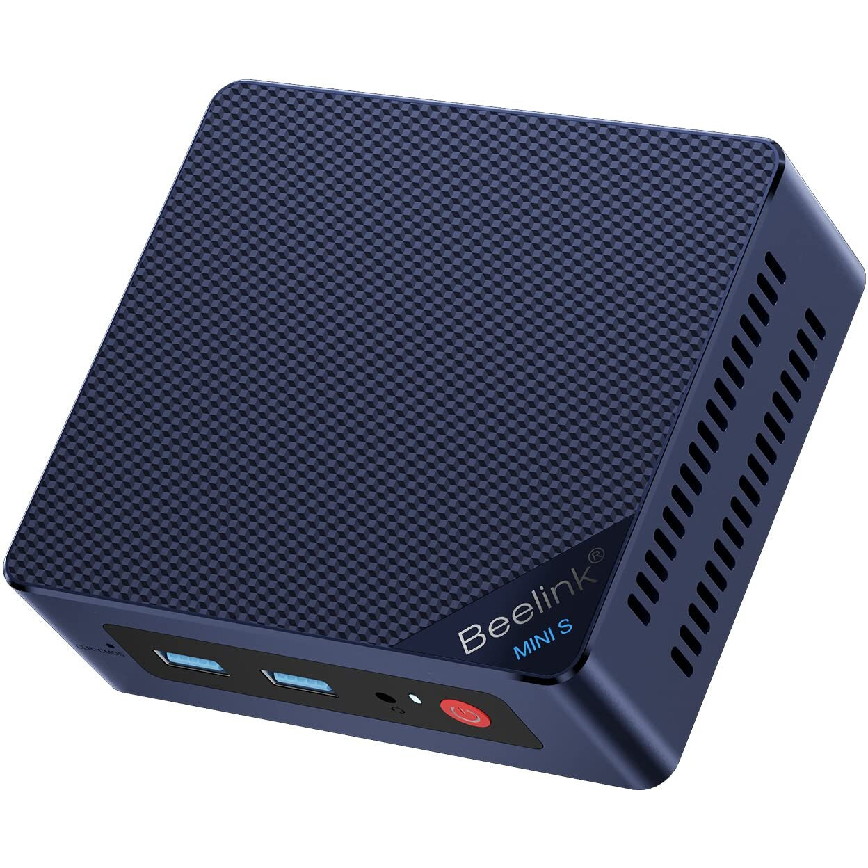 Beelink Mini Pc, Mini S12 Mini Computer 12Th Gen Quad-Core N100, Desktop Computers 16G Ddr4 Ram 500G Ssd, Small Pc 4K Uhd Dual Hdmi, Dual Wifi/Gigabit Ethernet/Bt5.2 For Office/Home/Htpc/Nas/W-11 Pro