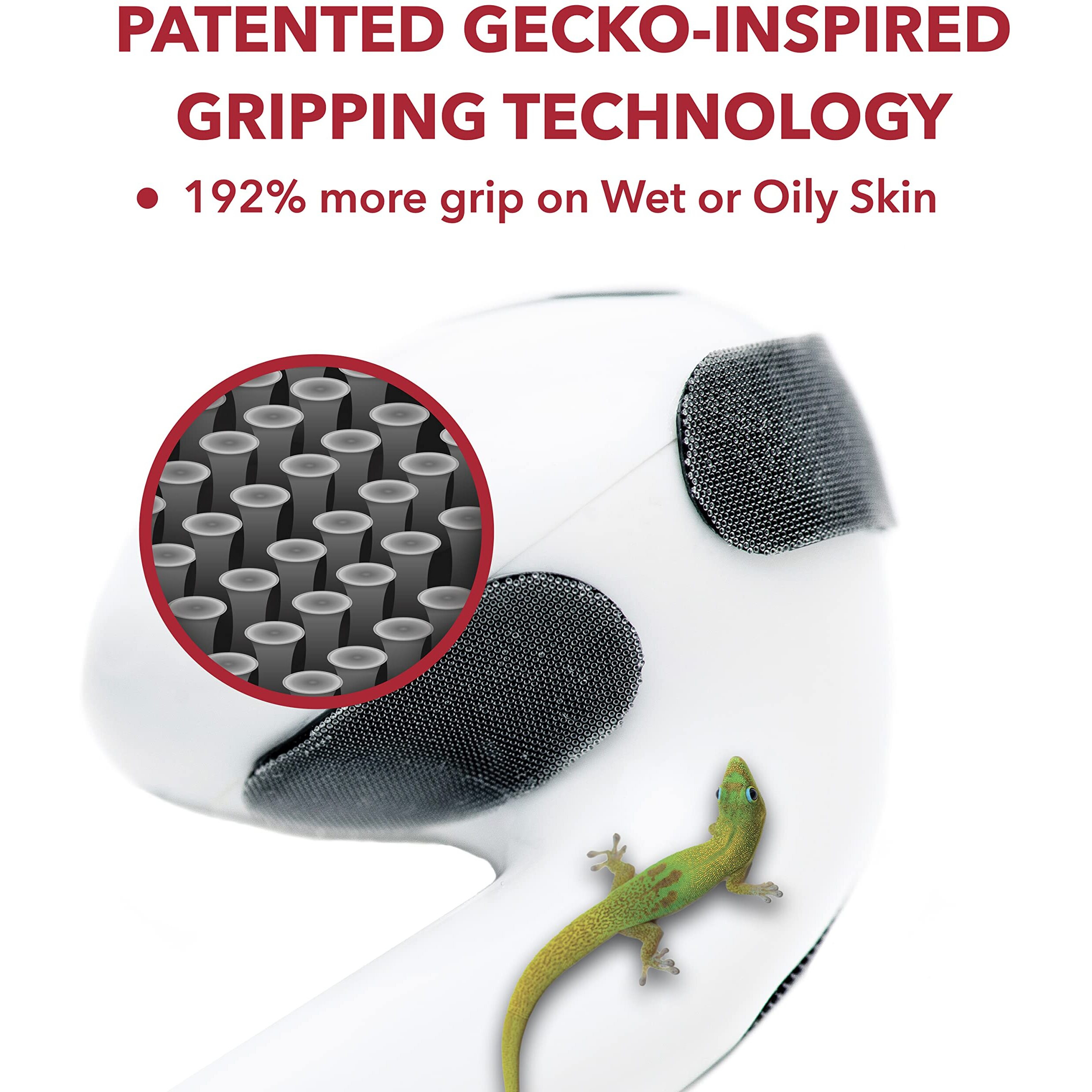 Setex Gecko Grip Anti-Slip Grip Pads Designed For Apple Airpods Gen 3 [Fits In Charging Case] Maximum Sweat Performance (12 Pads)