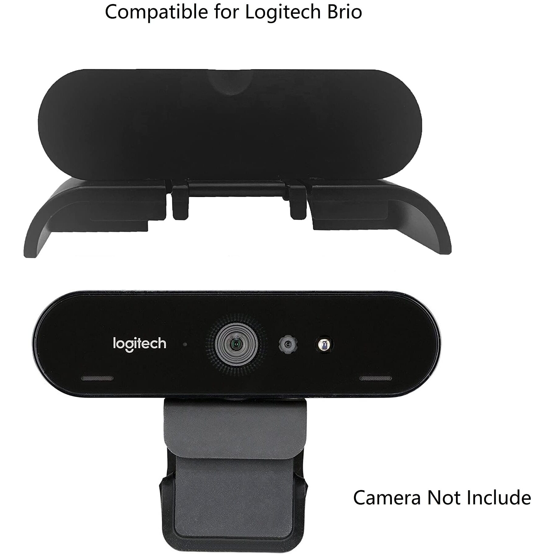 Moimtech Webcam Cover Compatible With Logitech Brio 4K Webcam, Camera Lens Privacy Webcam Covers For Logi Brio Hd 4K Pro