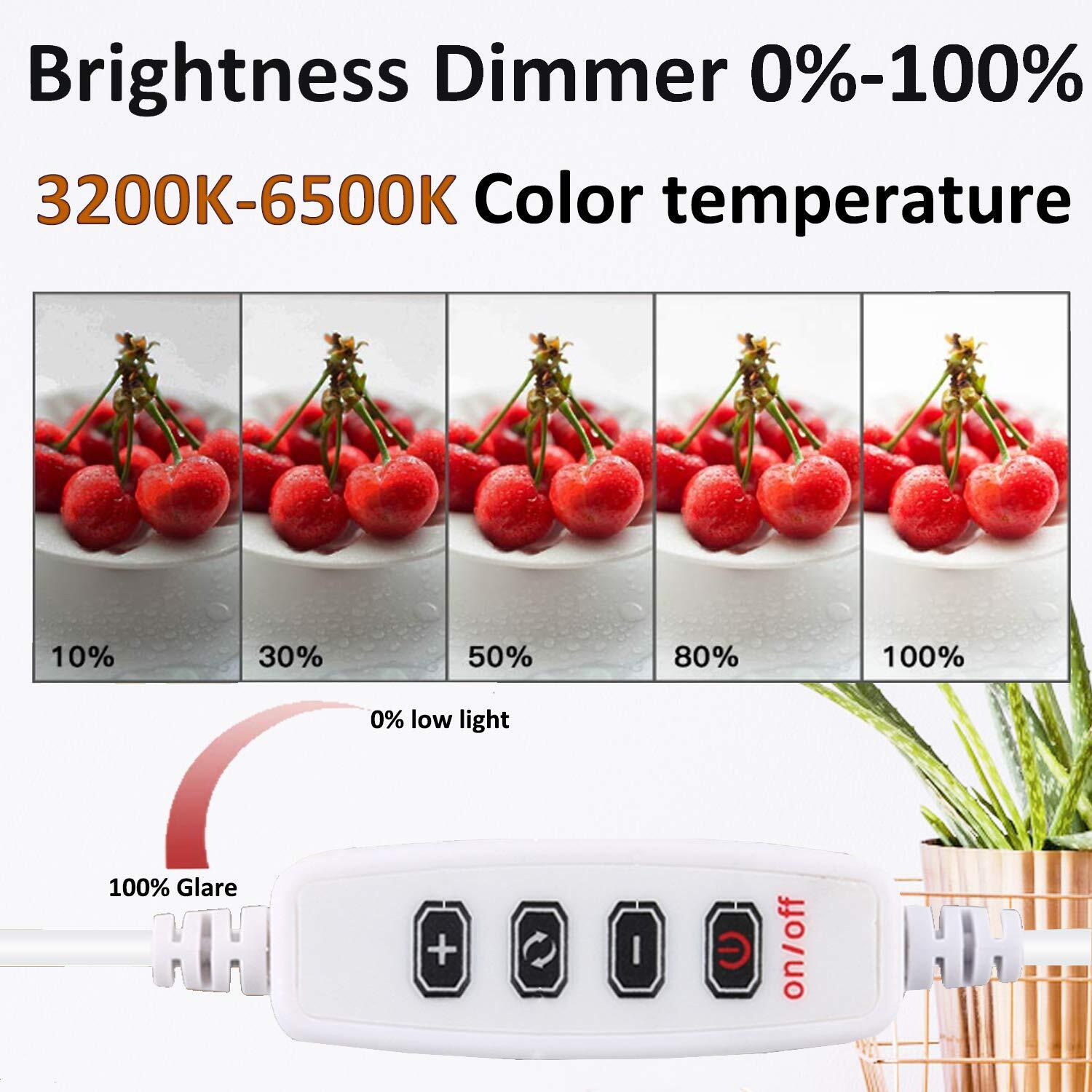 Photo Studio Light Box Kit, 12Inch X 12Inch Photography Adjustable Light Box With 80Pcs Smd Led Beads, Portable Photo Shooting Tent With White Light Warm Light And 6 Color Background