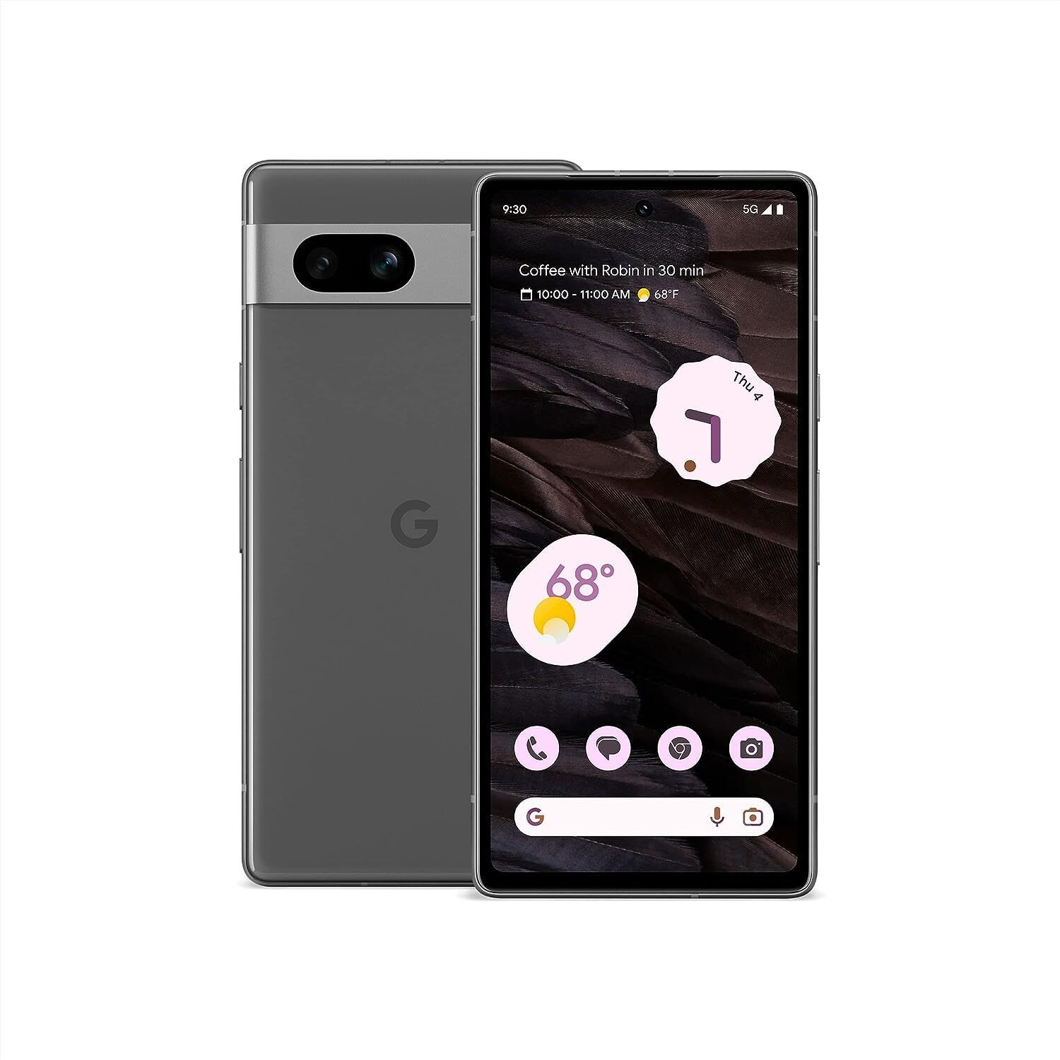 Google Pixel 7A - Unlocked Android Cell Phone - Smartphone With Wide Angle Lens And 24-Hour Battery - 128 Gb - Charcoal