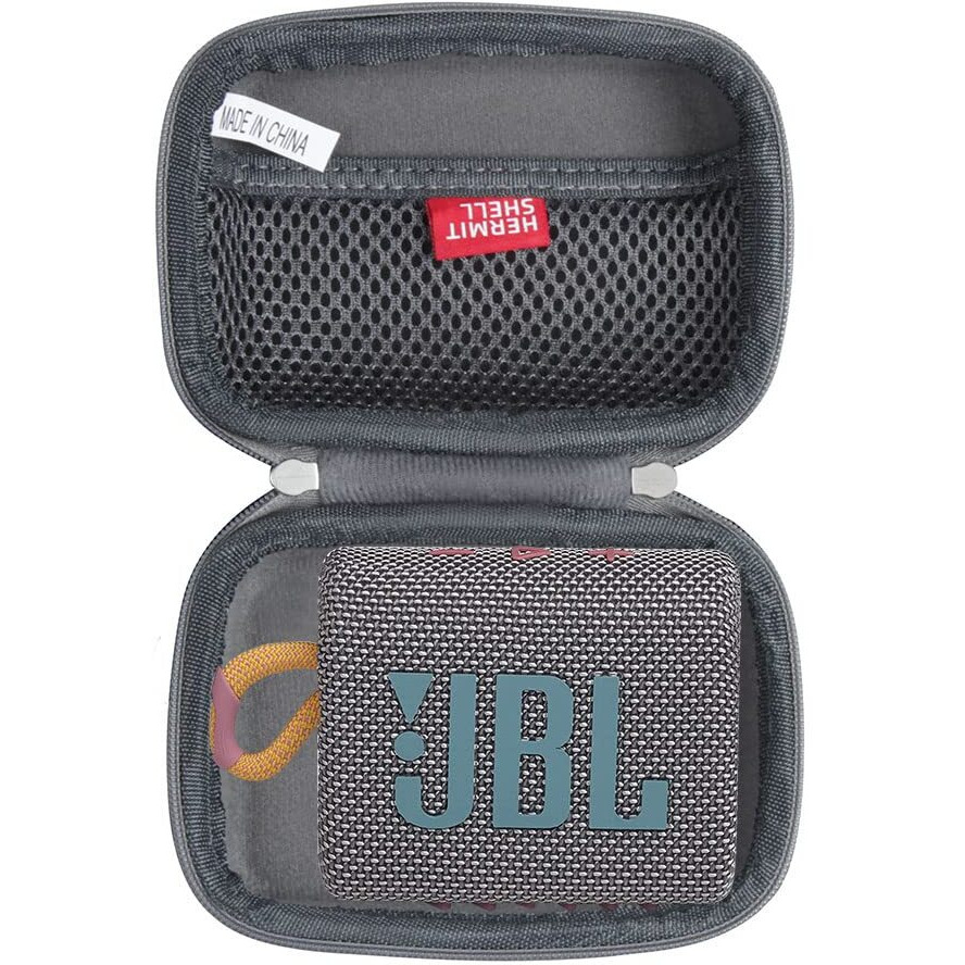 Hermitshell Hard Travel Case For Jbl Go 3 / Jbl Go 4 Portable Bluetooth Speaker (Gray)