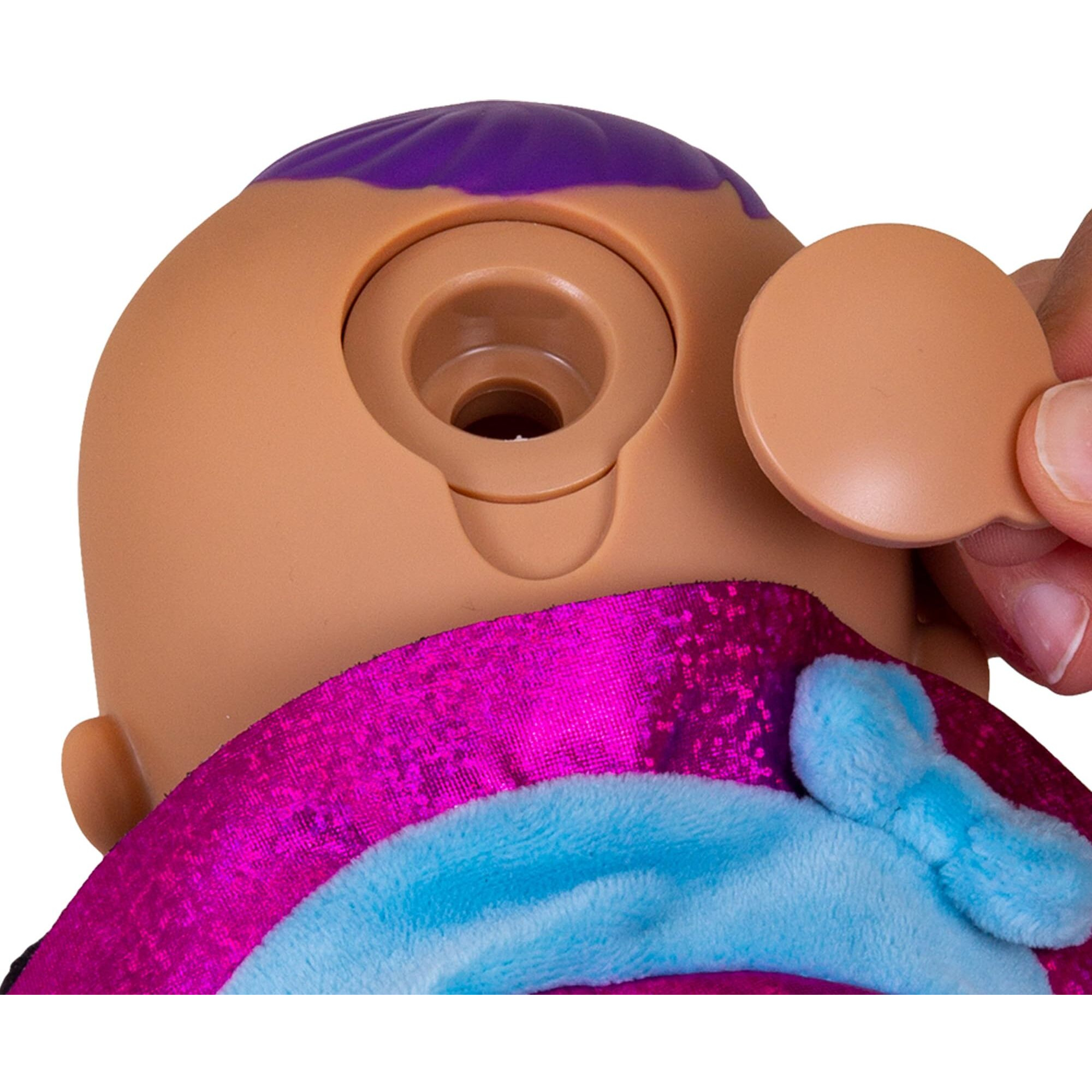 Cry Babies Tiny Cuddles Halloween Blair - 9"" Baby Dolls, Cries Real Tears, Purple And Blue Witch Themed Pajamas