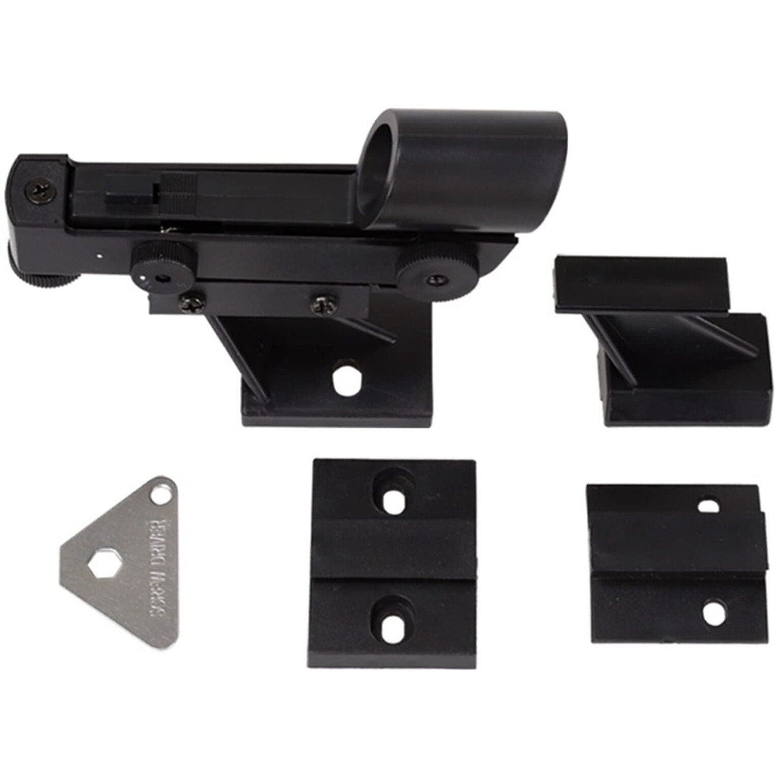 Red Dot Finderscope,Astronomical Telescope Star Pointer Viewfinder Star Finder Scope With 4 Pcs Slide-In Bracket,Compatible With Most Astronomical Telescopes