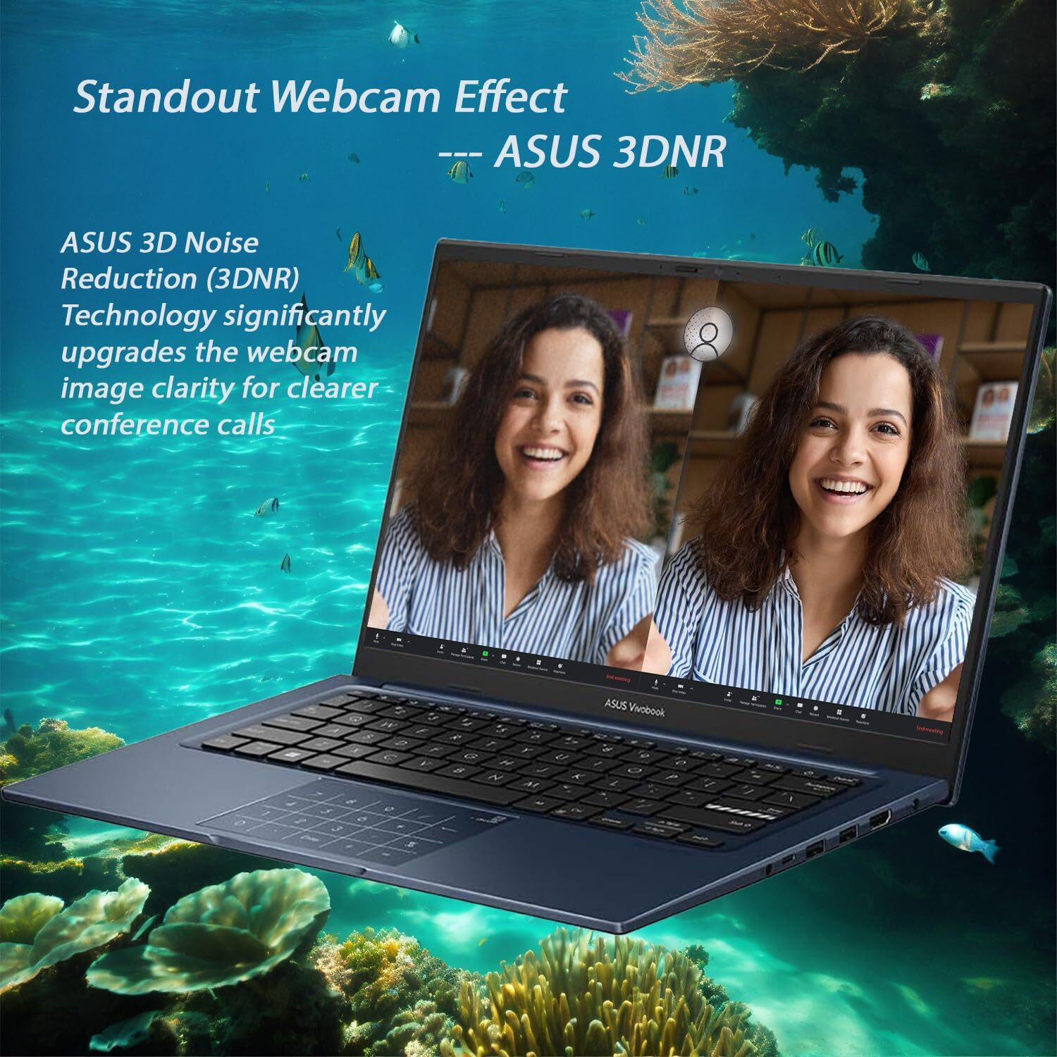 Asus Vivobook Laptop | 14"" Fhd (1920 X 1080) Display | 12Th Generation 6 Core Processor | 40Gb Ram | 1.5Tb Storage | Bluetooth | Hdmi | Thin & Light | Windows 11 Home | W/Wowpc Bundle