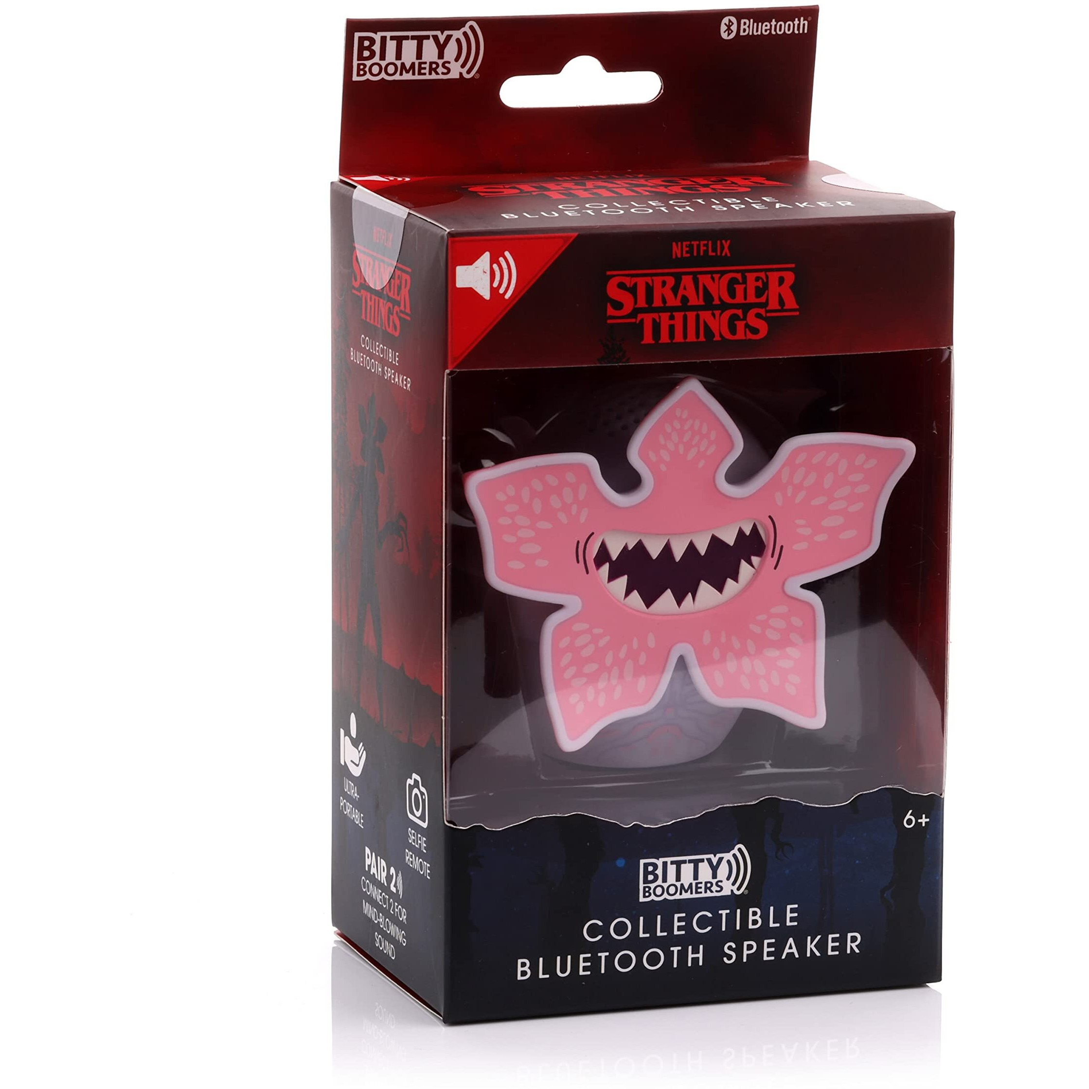 Bitty Boomers Netflix Stranger Things - Damaged Demogorgon - Mini Bluetooth Speaker