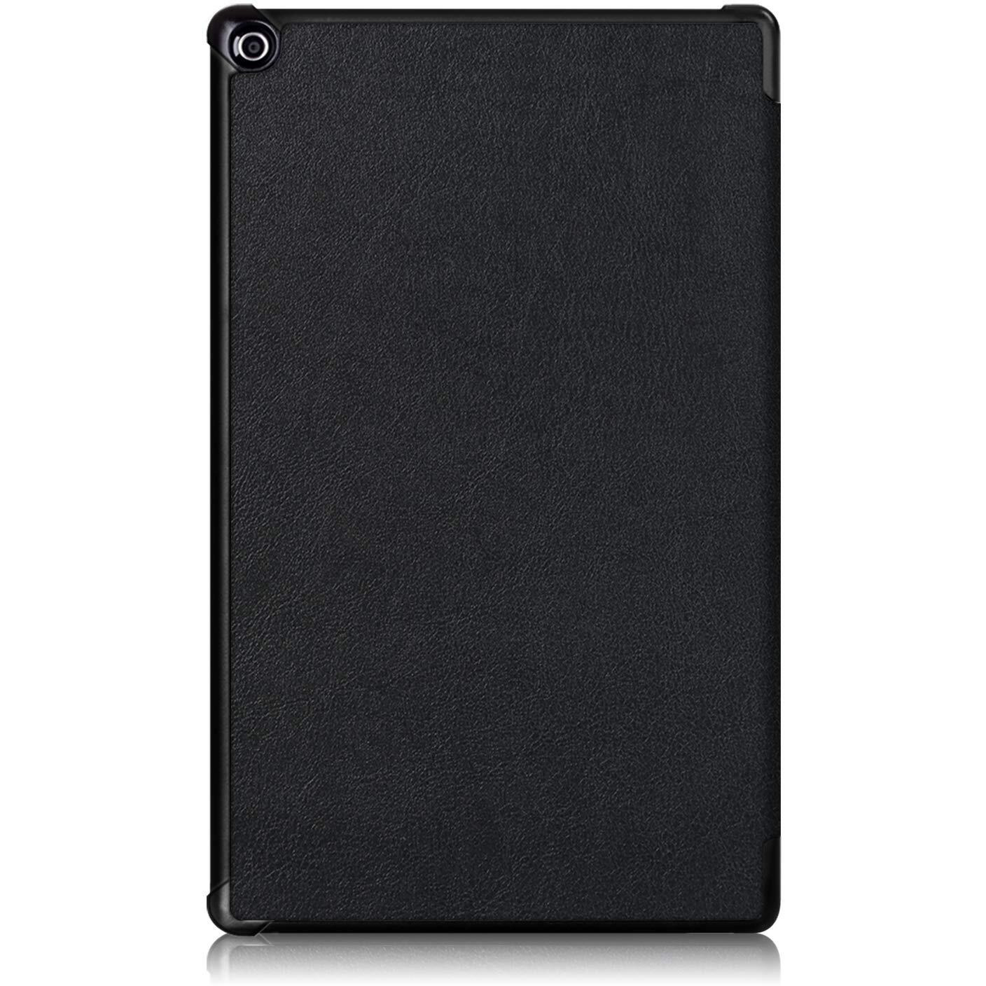 Gylint All-New Fire Hd 10 2019 Case, Premium Folio Smart-Shell Stand Case Cover With Auto Sleep/Wake For All-New Fire Hd 10 (Compatible With 7Th And 9Th Generations, 2017 And 2019 Releases Black