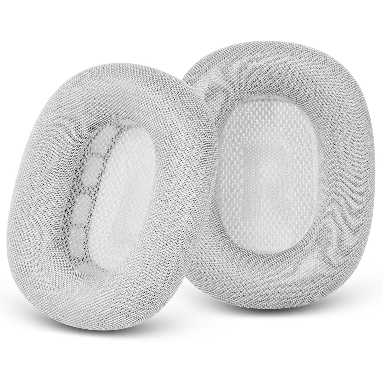 Gevo Upgraded Ear Cushions Replacement Earpads For Apple Airpods Max Headphones, Mesh Fabric Ear Pads Cover With Memory Foam And Magnet For Airpods Max (White)