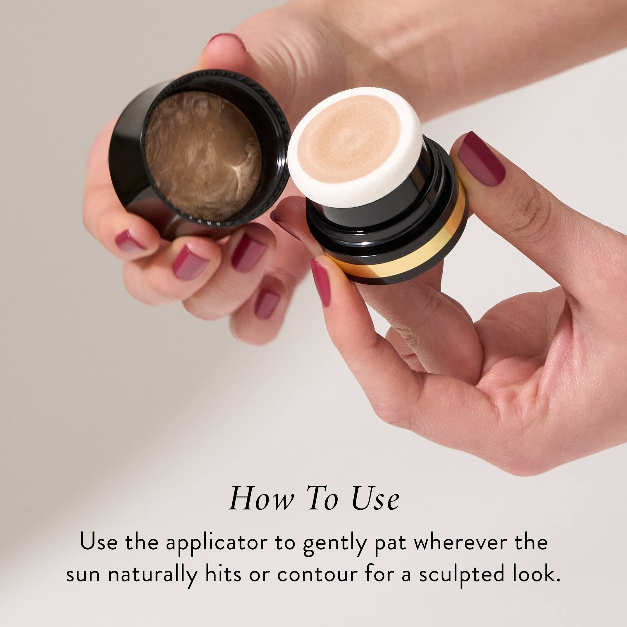 Laura Geller New York Award-Winning Baked Balance-N-Brighten To Go Color Correcting Powder Foundation - Medium - Buildable Light To Medium Coverage - Demi-Matte Natural Finish