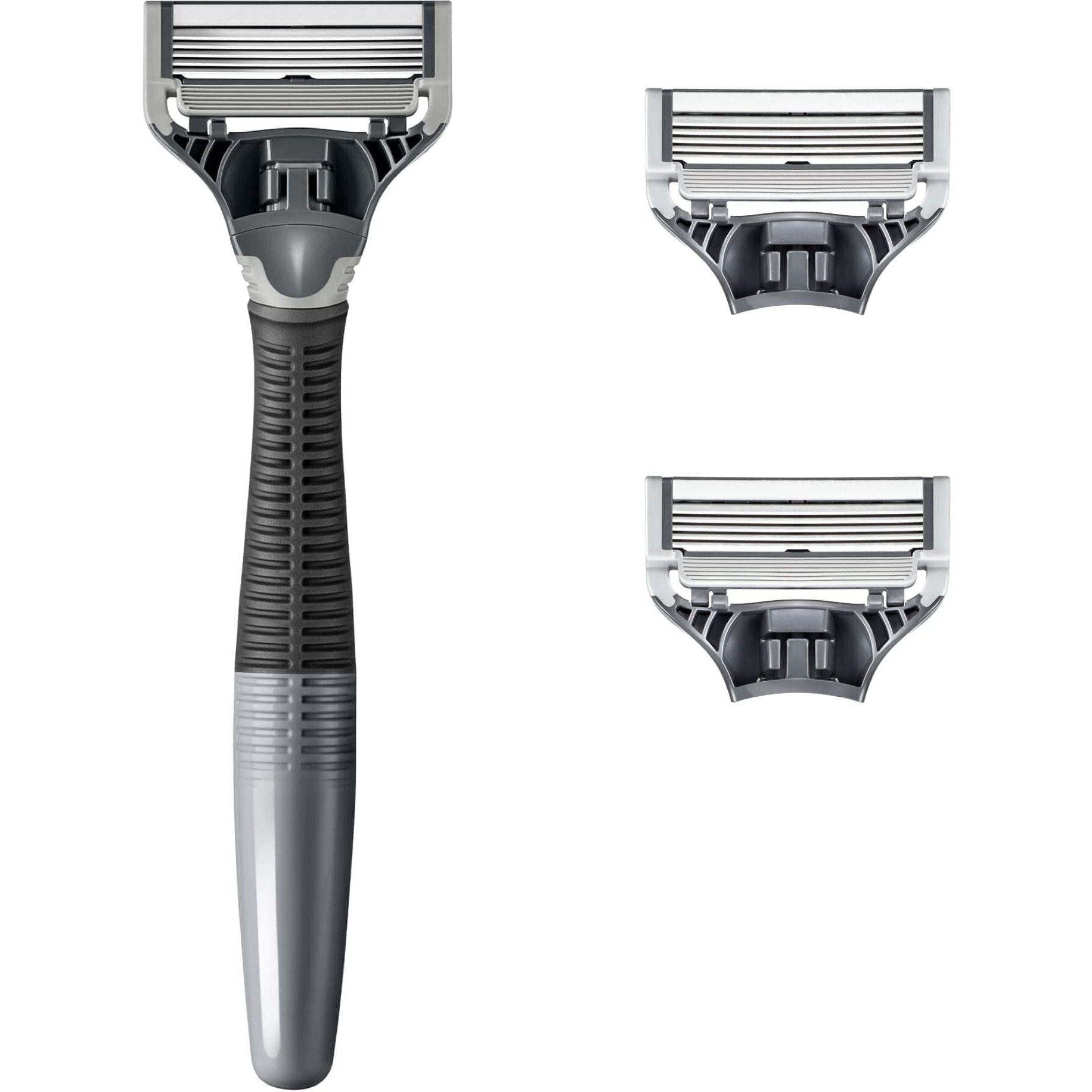 Harry's Shaving Razors For Men Includes 3 Razor Blade Refills (Charcoal)