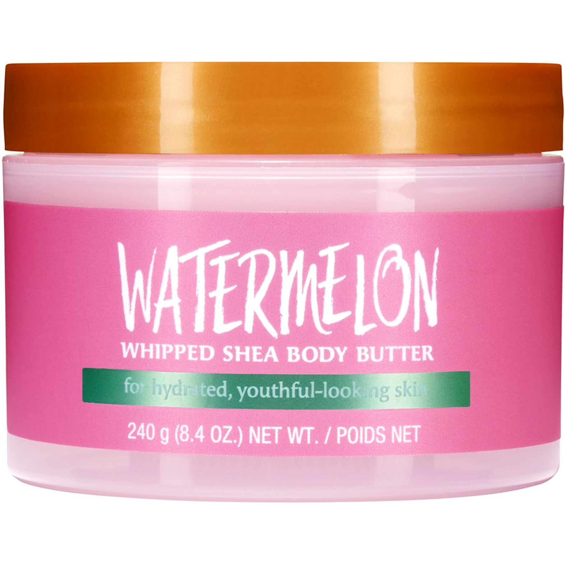 Tree Hut Watermelon Whipped Shea Body Butter, 8.4Oz, Lightweight, Long-Lasting, Hydrating Moisturizer With Natural Shea Butter For Nourishing Essential Body Care