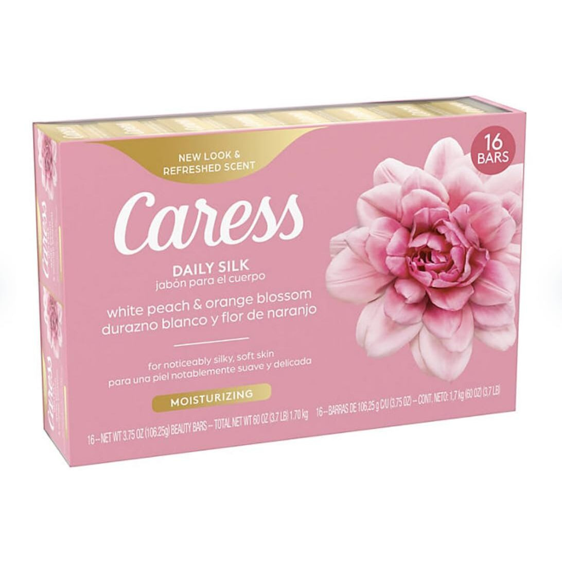 Caress Daily Silk Bar Soap (16 X 3.75 Oz)Total Net Wt (60 Oz),, ()