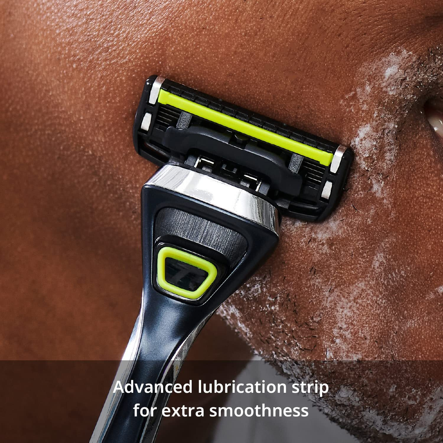 Dorco Pace 5 Pro Razors- Shaving System For Men With Trimmer - 1 Handle + 9 Cartridge Set