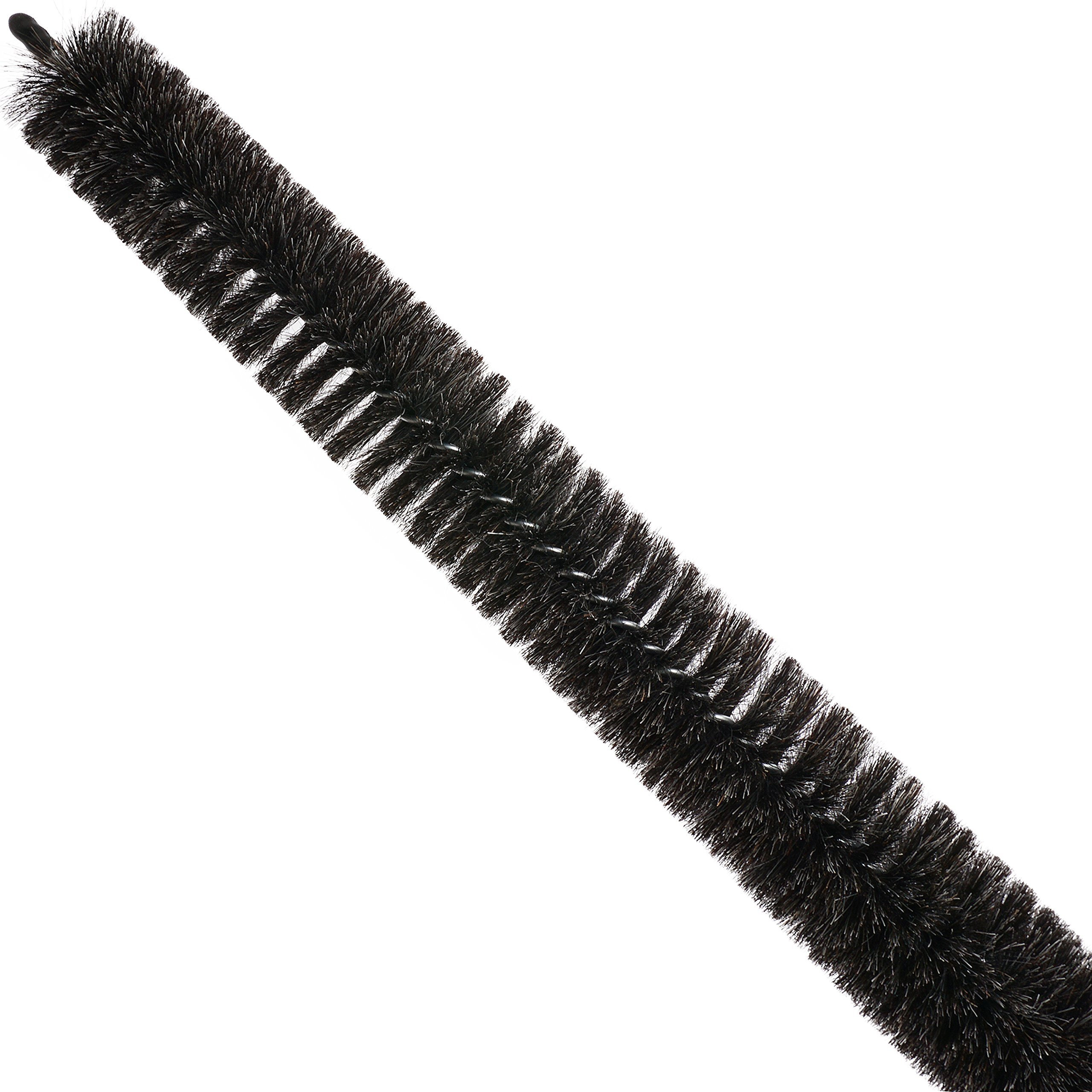 Konex 46 Inch (117Cm) Pole-Attachable Premium Flexible Medium-Soft Goathair Radiator, Coil And Vent Brush