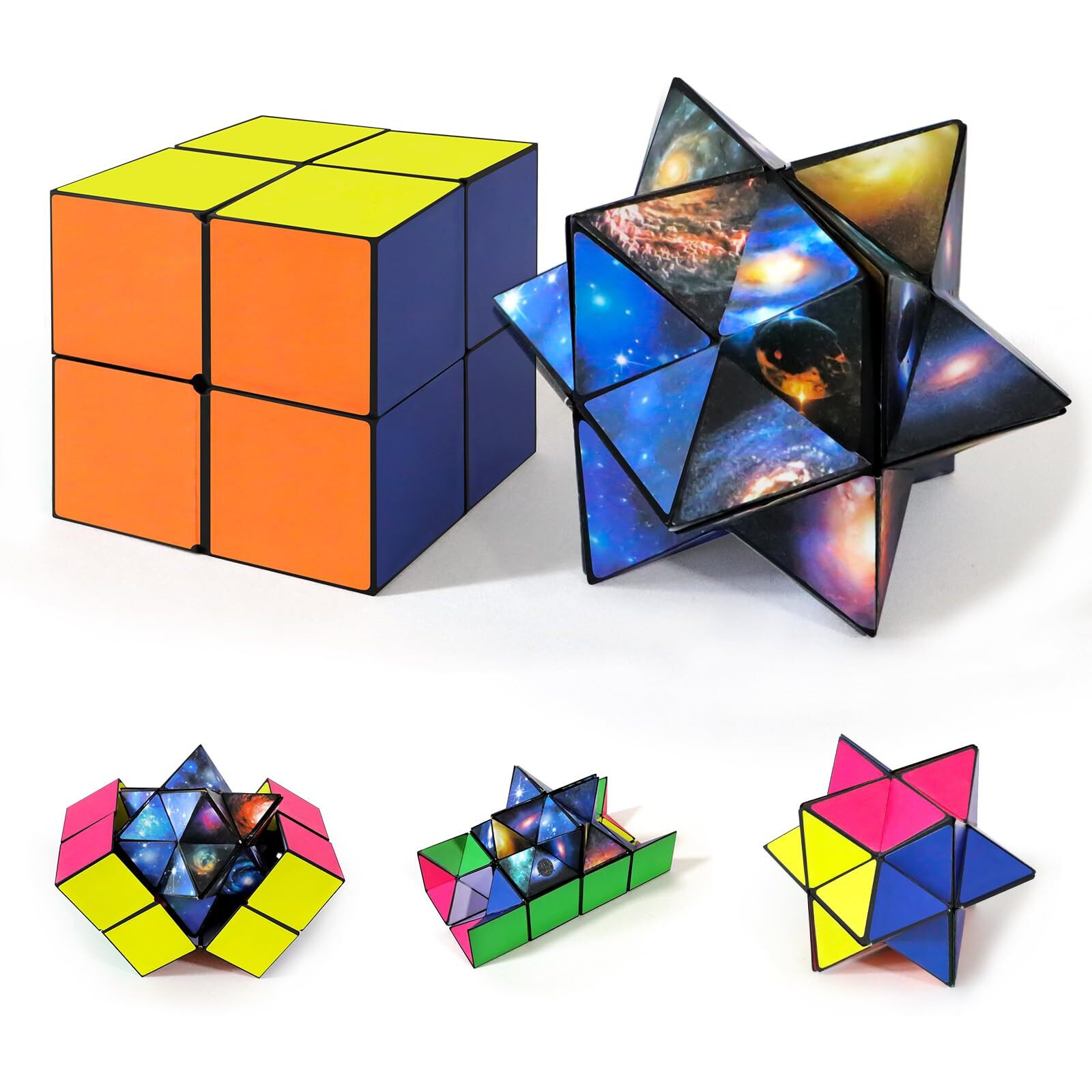 Luaxkpi Toys For Boys Age 6-12 Birthday Gifts For 6 7 8 9 10 Year Old Boy Girls, Fidget Toys Infinity Cubes For Kids 8-12 Cool Fun Magic Cube For Boys Ages 10-12 Years Old Gift Ideas For Teen
