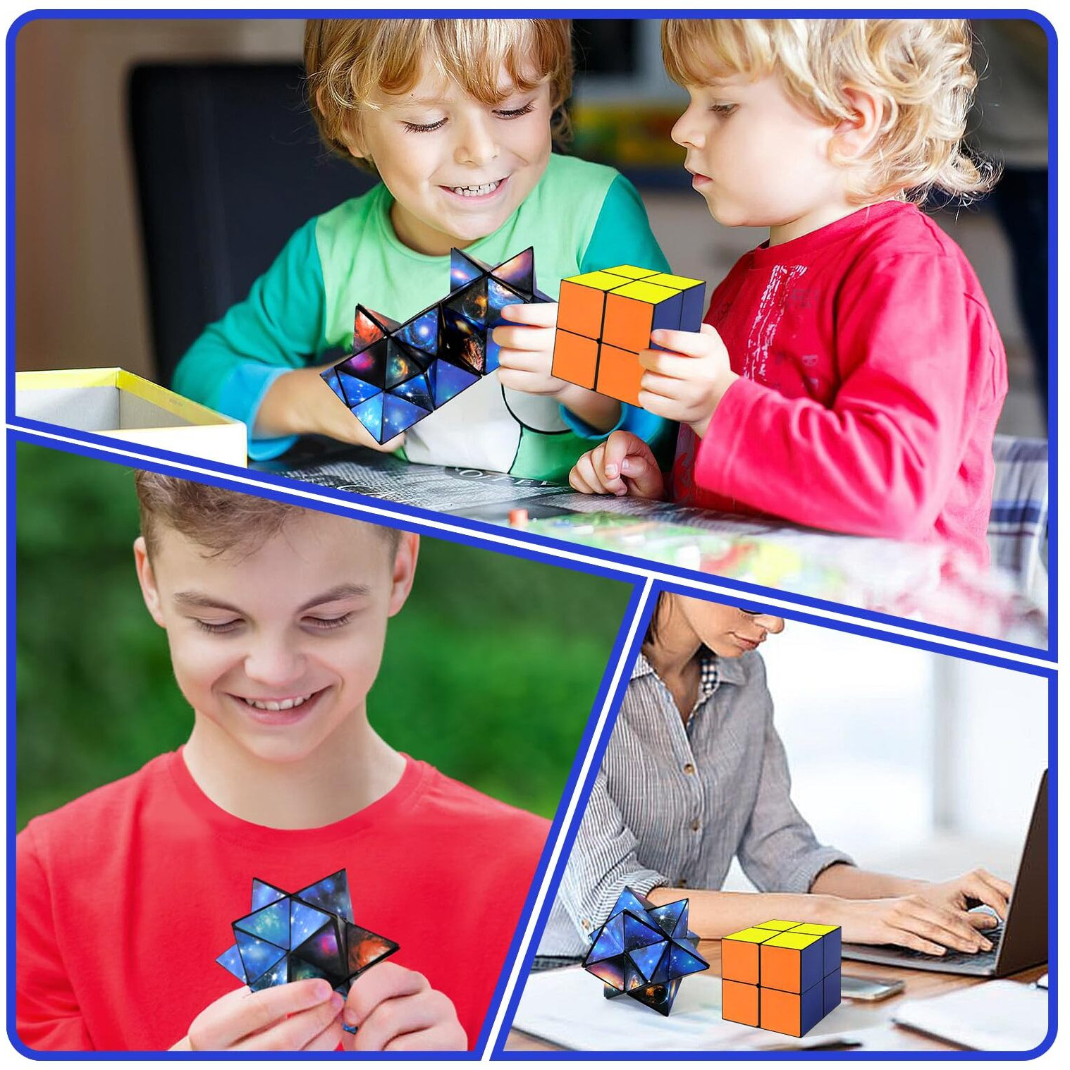 Luaxkpi Toys For Boys Age 6-12 Birthday Gifts For 6 7 8 9 10 Year Old Boy Girls, Fidget Toys Infinity Cubes For Kids 8-12 Cool Fun Magic Cube For Boys Ages 10-12 Years Old Gift Ideas For Teen