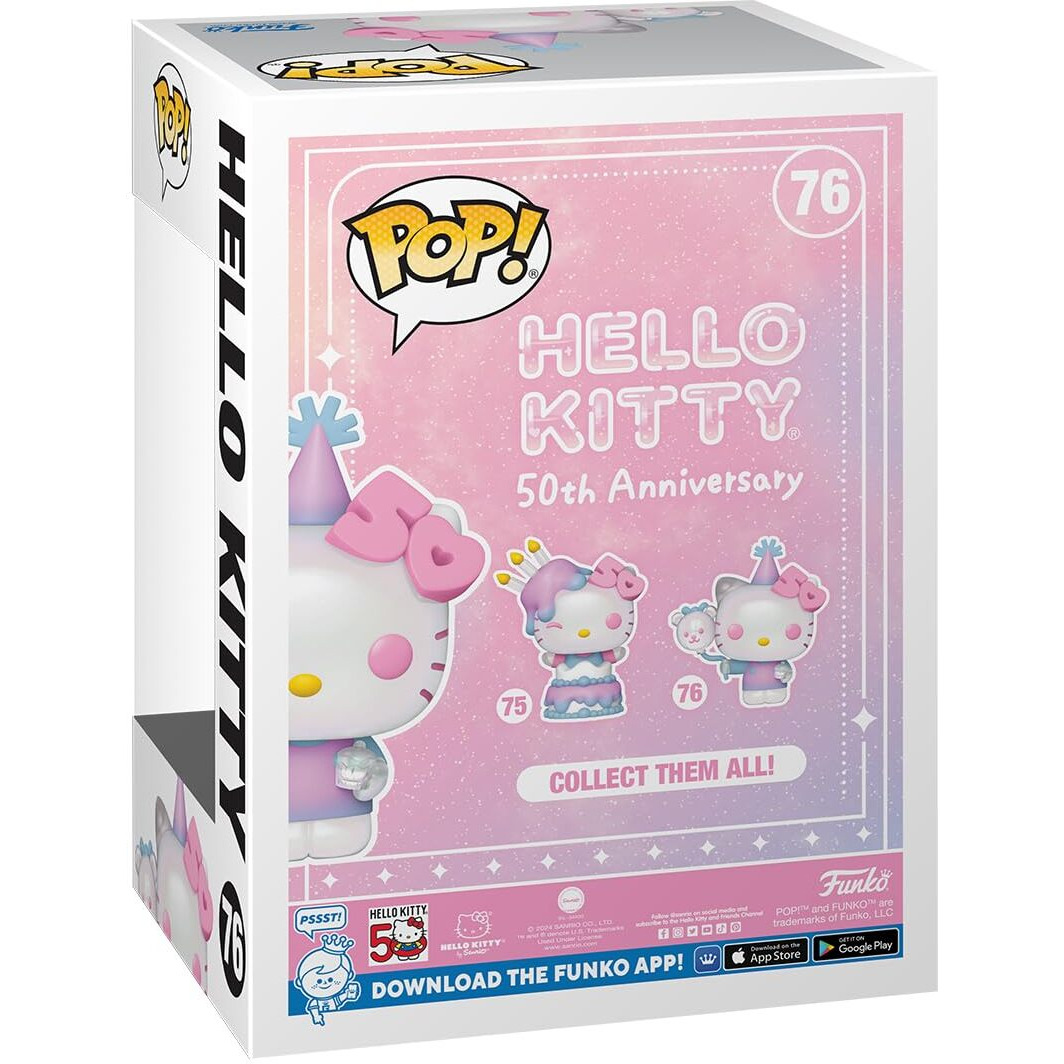 Funko Pop Sanrio Hello Kitty 50Th Anniversary - Hello Kitty With Balloons
