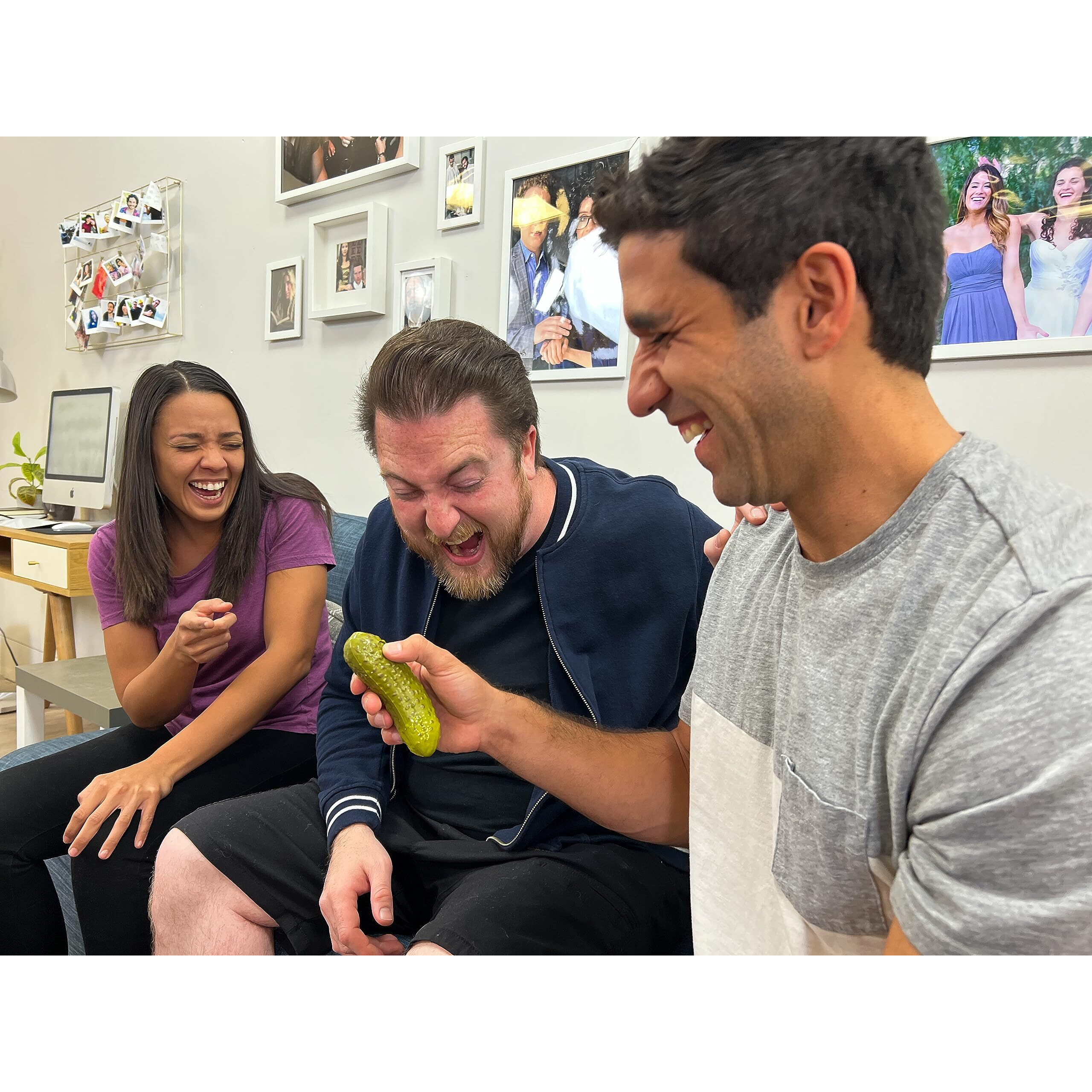 Yodeling Pickle (2 Pickle Pack) - Dill-Lightful Yodel Singing - Make Anyone Laugh - Best Gag Gift For Friends Family Coworkers