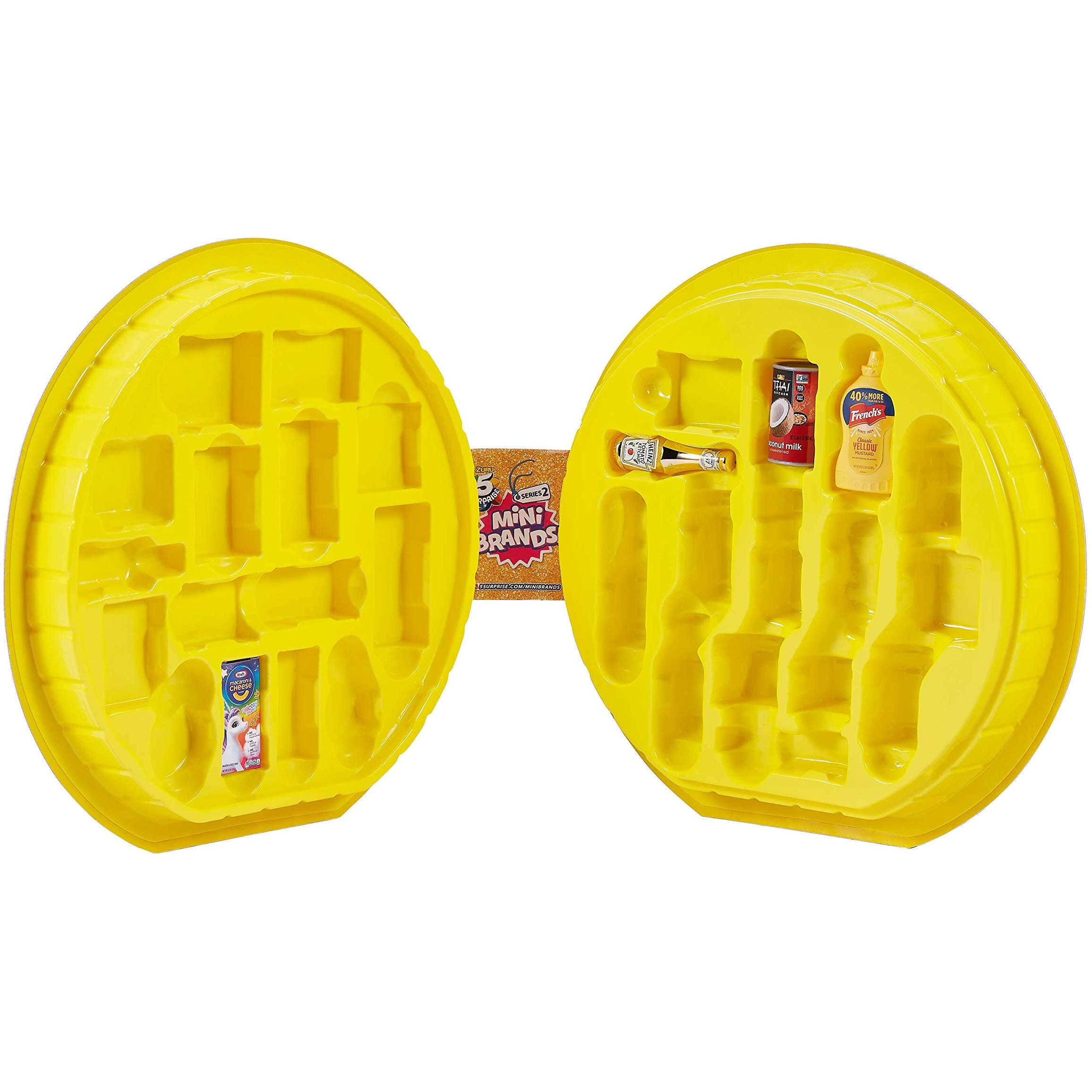 5 Surprise Mini Brands Collector's Case Series 2 (Comes With 4 Exclusive Minis) By Zuru, 7785