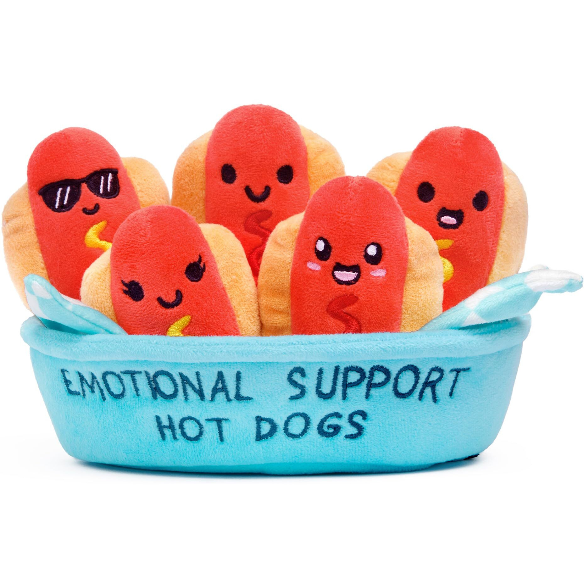What Do You Meme Emotional Support Hot Dogs - Emotional Support Plushies, Cute Stuff & Funny Gifts By Relatable