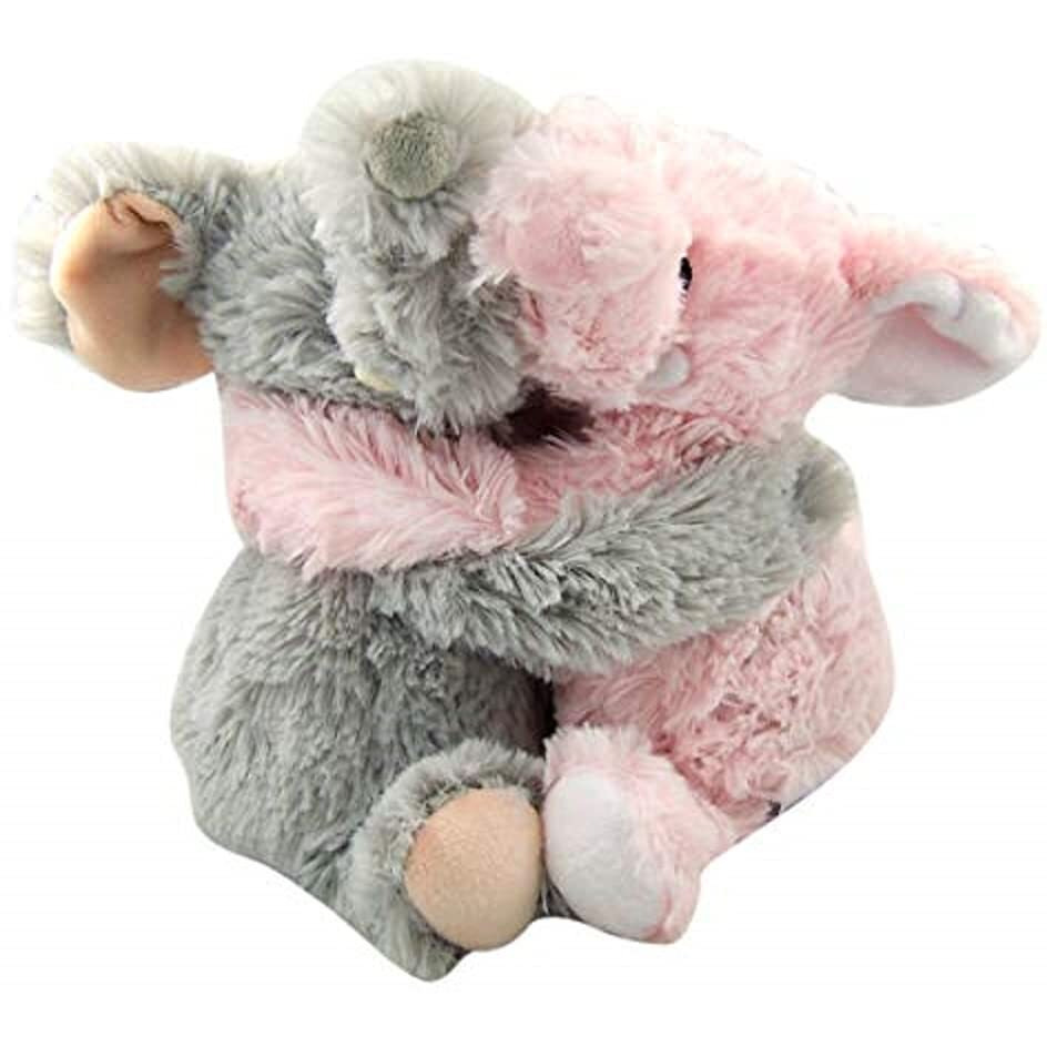 Warmies Microwavable French Lavender Scented Elephant Hugs, Multi, Medium