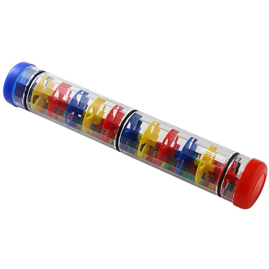 Rainmaker 12 Inch Rain Stick For Babies Rattle Tube Rain Stick Shaker Music Sensory Auditory Instrument Toy For Baby Child Girl (12 Inch)