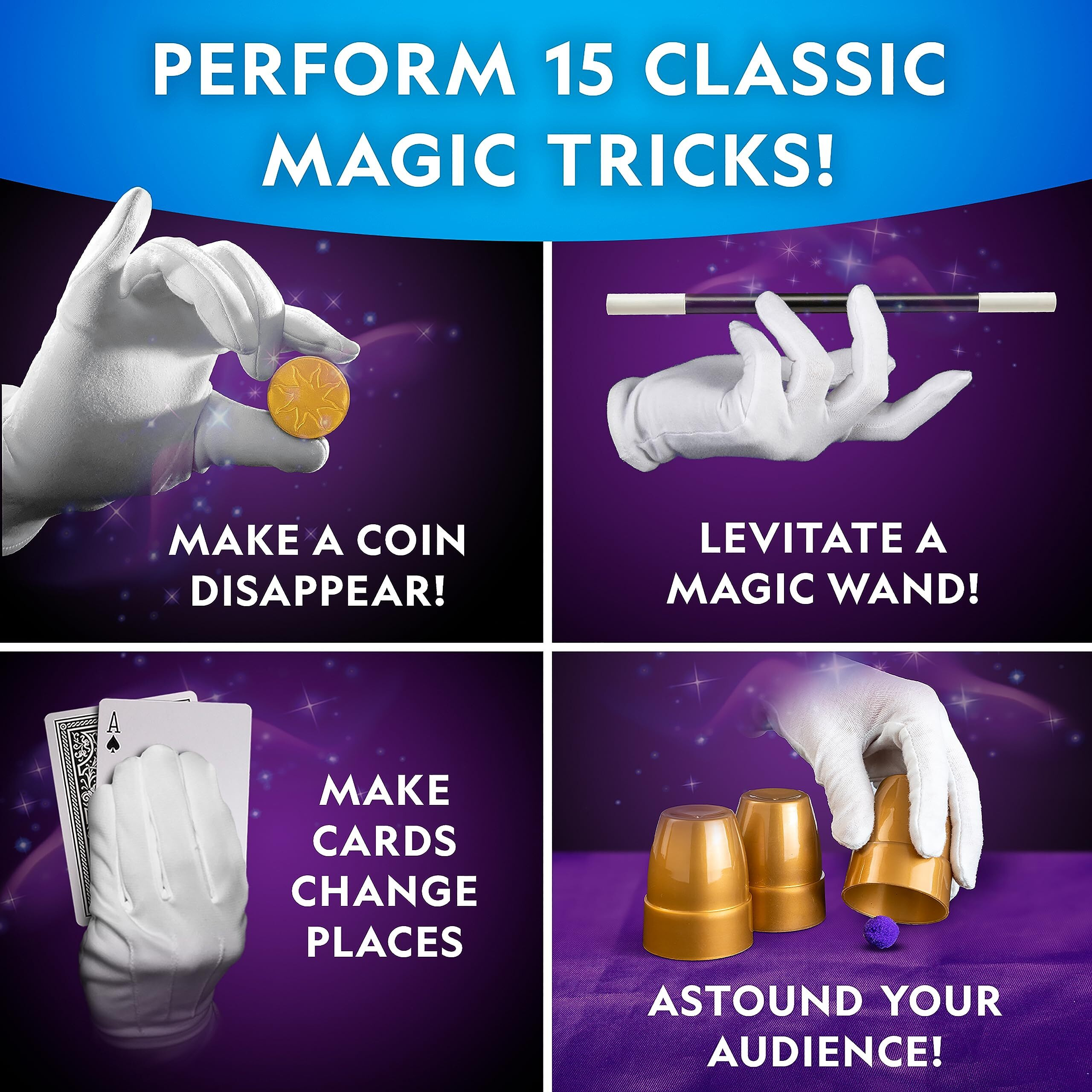 National Geographic Magic Advent Calendar 2024 - Kids Advent Calendar With 24 Magic Tricks & Science Experiments, Christmas Countdown Calendar, Christmas Toys, Advent Calendar Magic