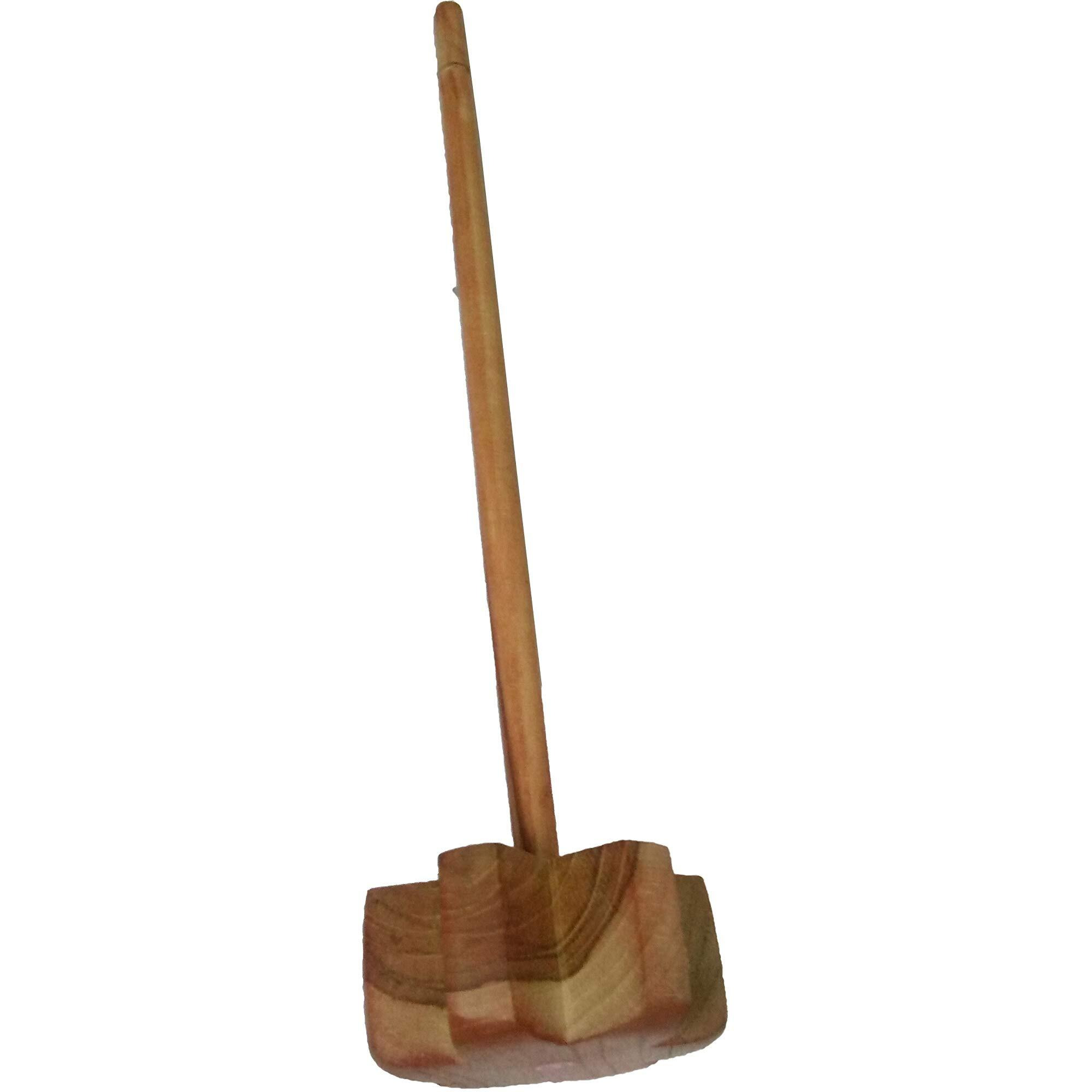 Sahishnu Online & Marketing Wooden Whisk Beater,Wooden Mathani,Ravai,Ravi,Churner Mixer, Butter Milk Churner