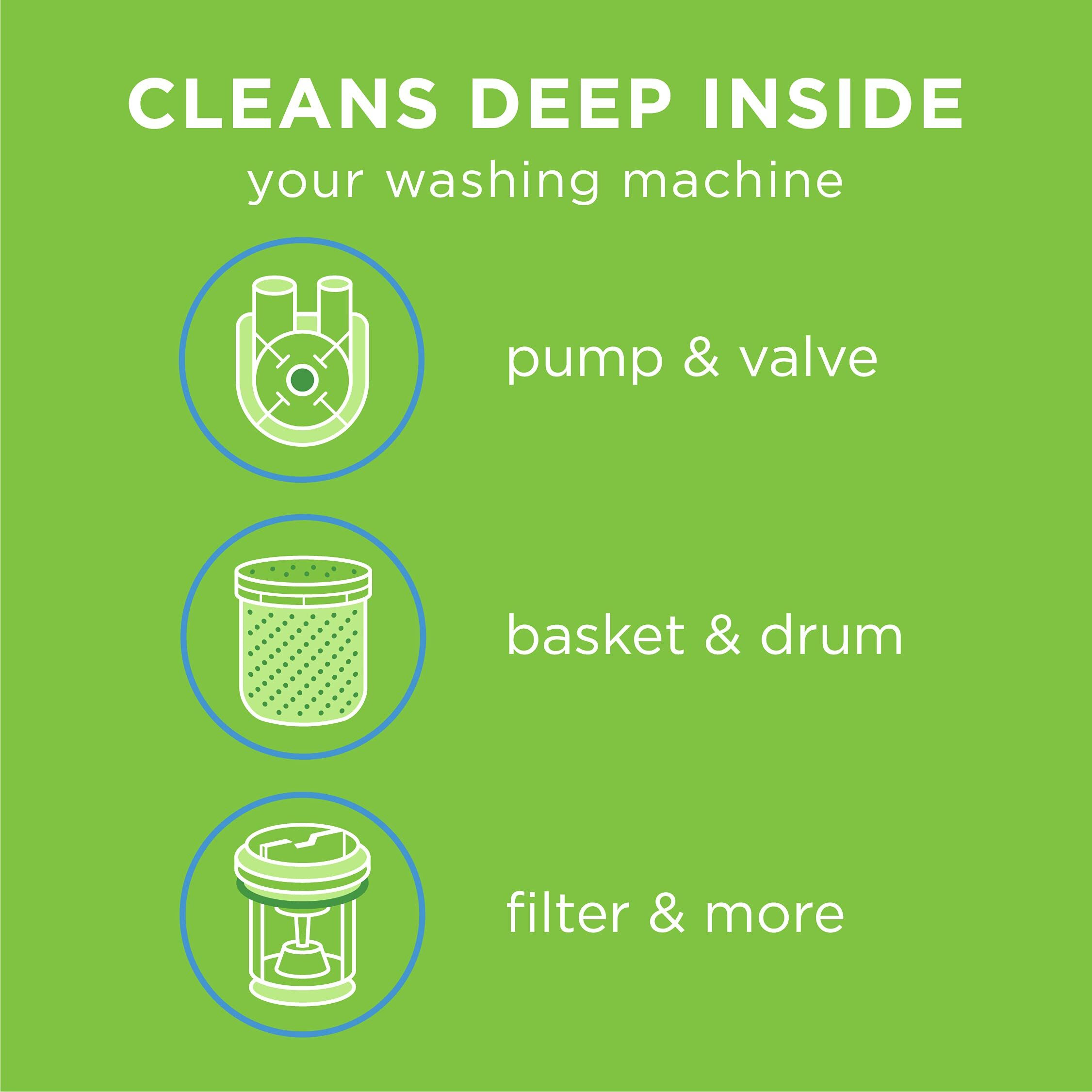 Affresh Washing Machine Cleaner, Cleans Front Load And Top Load Washers, Including He, 5 Tablets