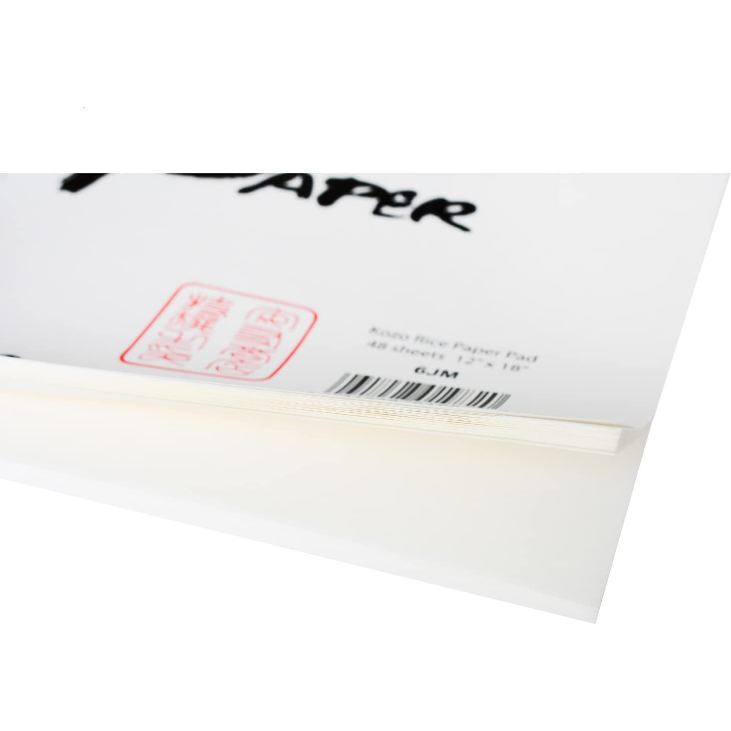 Yasutomo Rice Paper Sketch Pad 12 1/8    X 18 1/8    50 Sheets