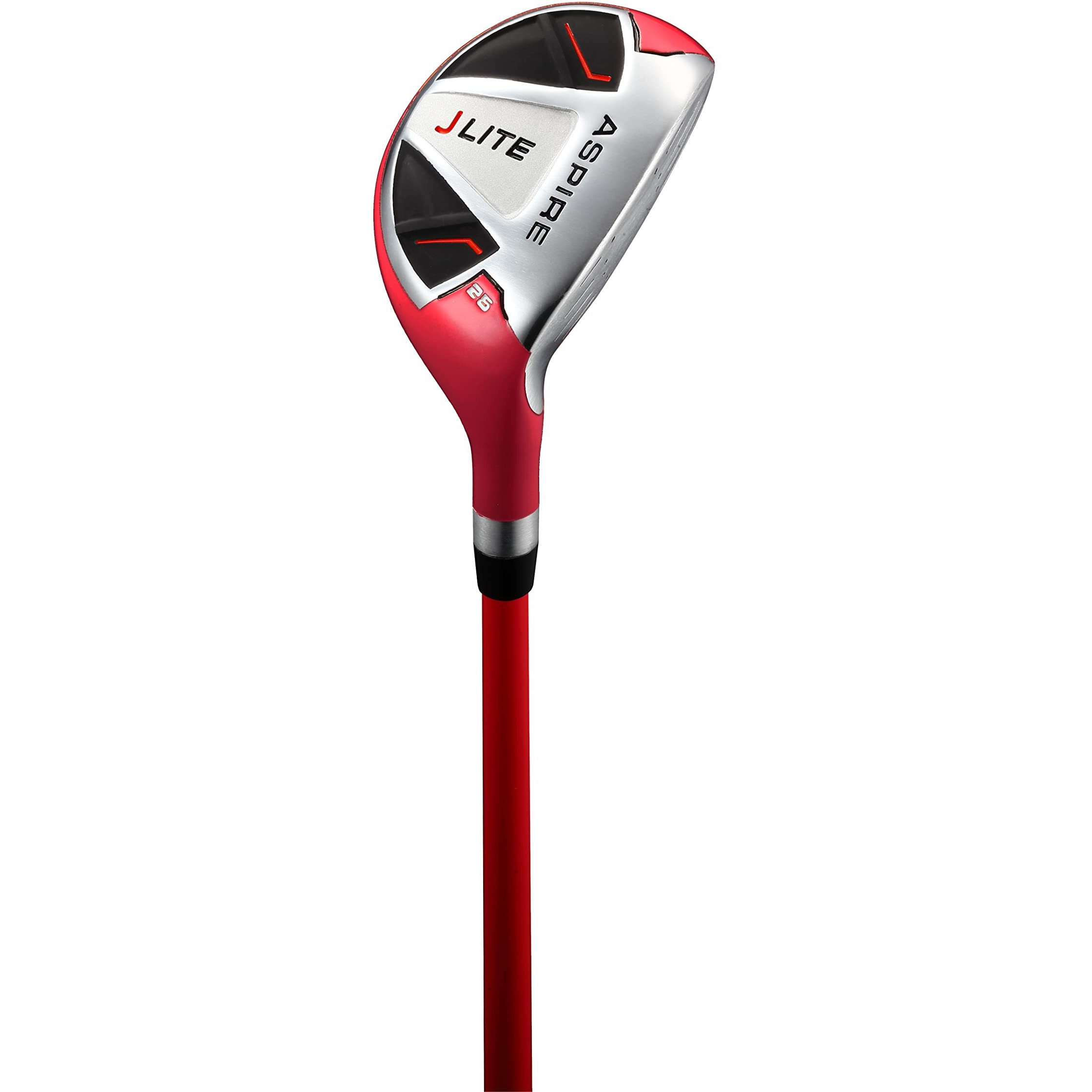 Aspire Xlite Super Performance Precise Junior Golf Club Set, Red Set For Ages 3 To 5, Right Handed