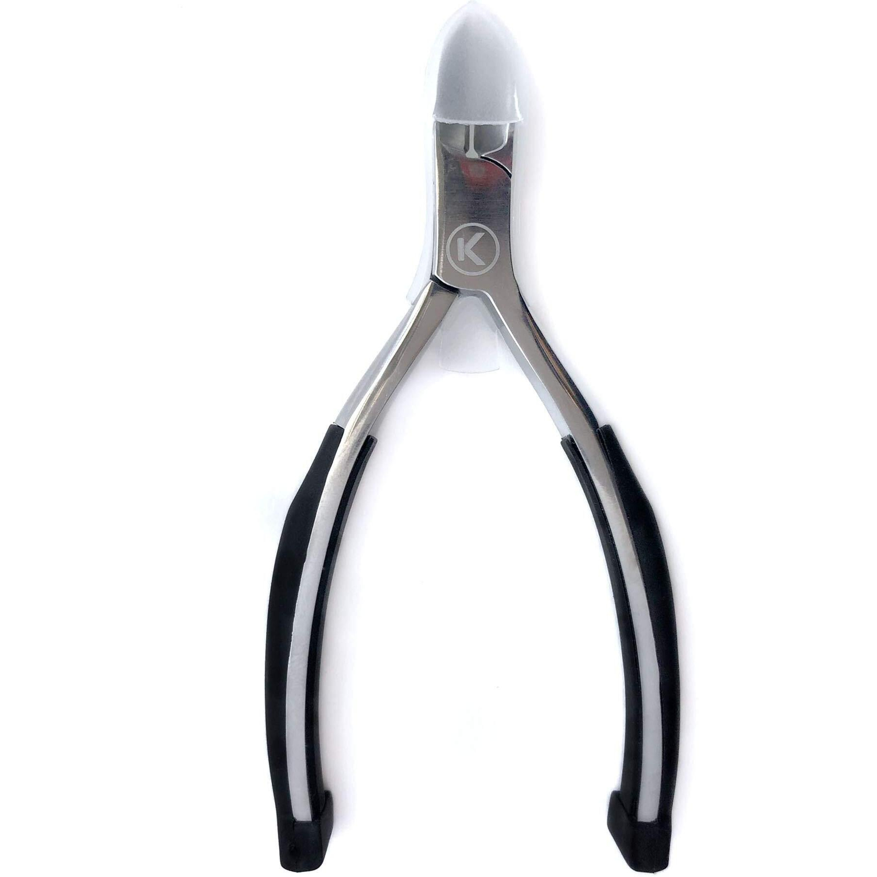 Kohm Cp-900 Toenail Clippers For Thick, Fungal Or Ingrown Toenails, Soft Rubber Handle, 5"" Long, Ingrown Toenail Tool For Men, Seniors, Adults, 2 Cm Blade Length