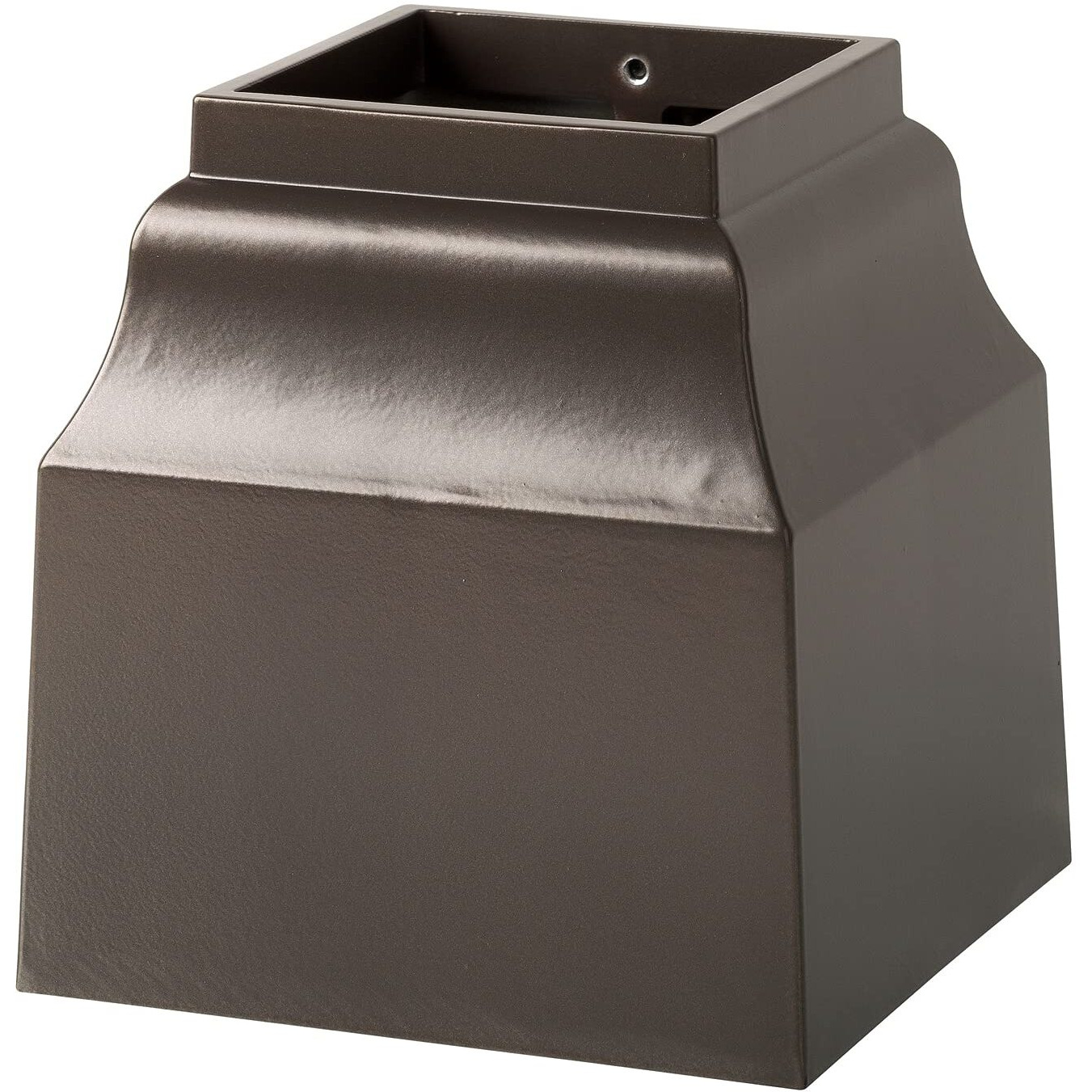 Whitehall Cascade Bronze Mailbox Post Base Cuff