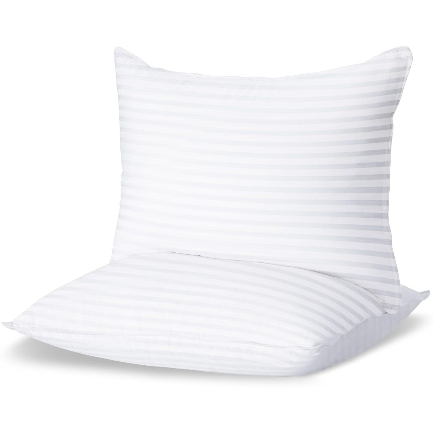 Threadmill Bed Pillows Queen Size Set Of 2 | Soft Down Alternative Cooling Bed Pillow For Sleeping | Soft Pillows For Bed | 20X30 Hotel Pillow, Queen Pillows 2 Pack For Back, Stomach Or Side Sleepers