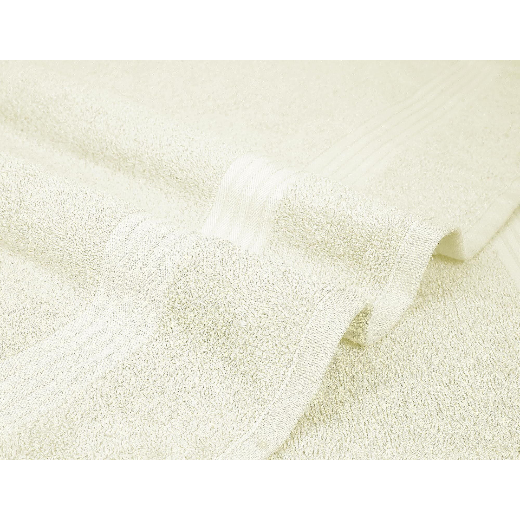 Textila 100% Cotton Extra Large Bath Towels - 30X60 (4-Pack, Ivory) - Highly Absorbent, Super Soft, And Luxurious For Bathroom, Pool, Gym, Spa, And Hotel Use