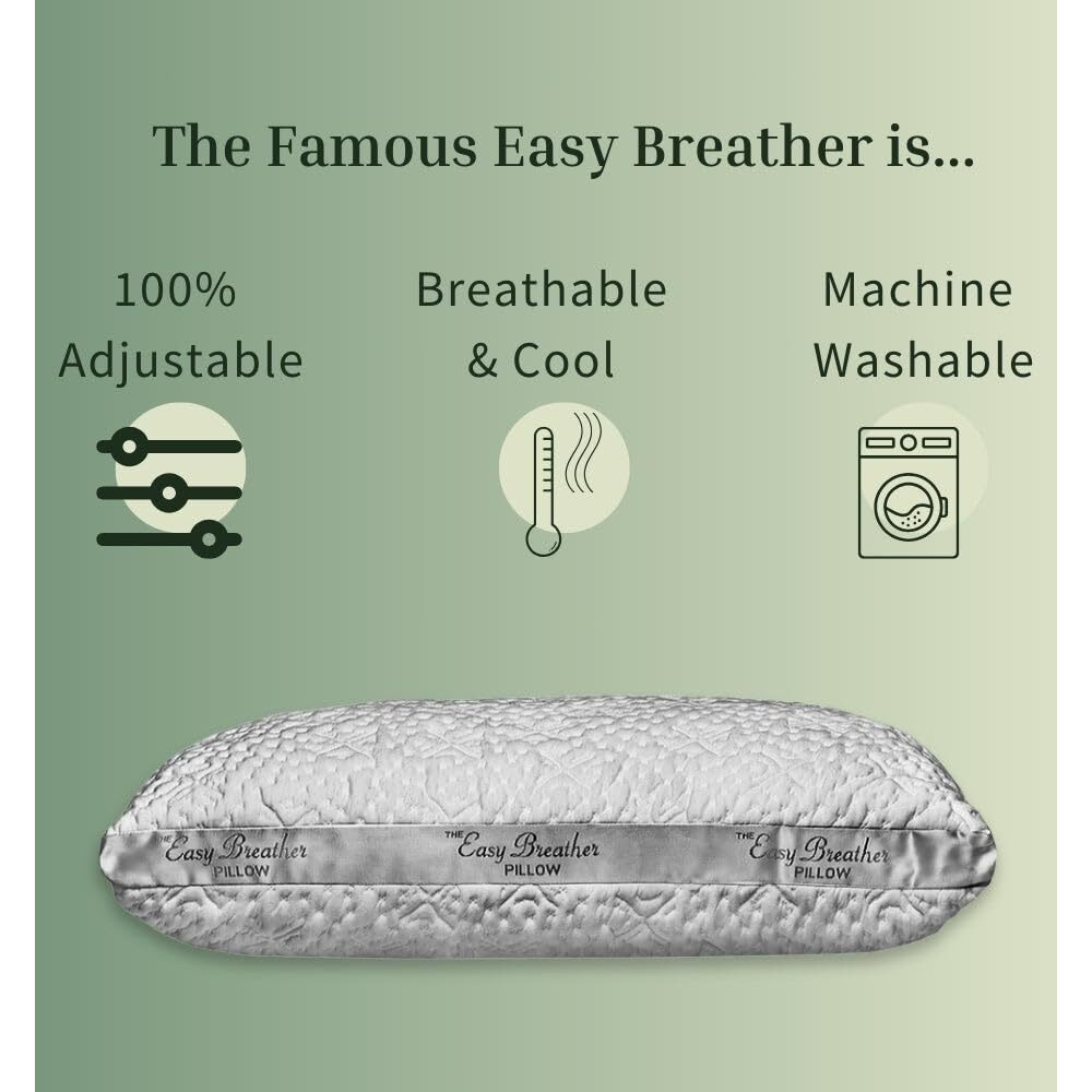 Nest Bedding Easy Breather Memory Foam Pillow Junior