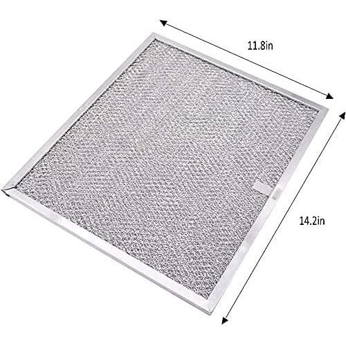 Range Hood Filter Replace 99010299 11-3/4"" X 14-1/4"" X 3/8"" For Nutone Allure Ws1 Qs2 And Broan Qs1 30"" Range Hoods Bps1Fa30 (2 Pack)