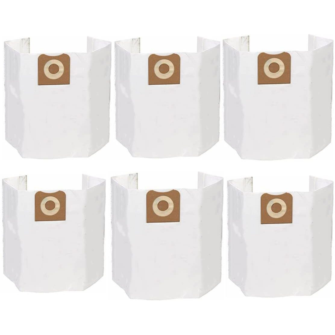 Pack 6 Vf3502 Shop Vac Bags Compatible With Ridgid 12 To 16 Gallon Wet Dry Vac High Efficiency Vacuum Bag 23743 Replacement Dust Collector Ps12