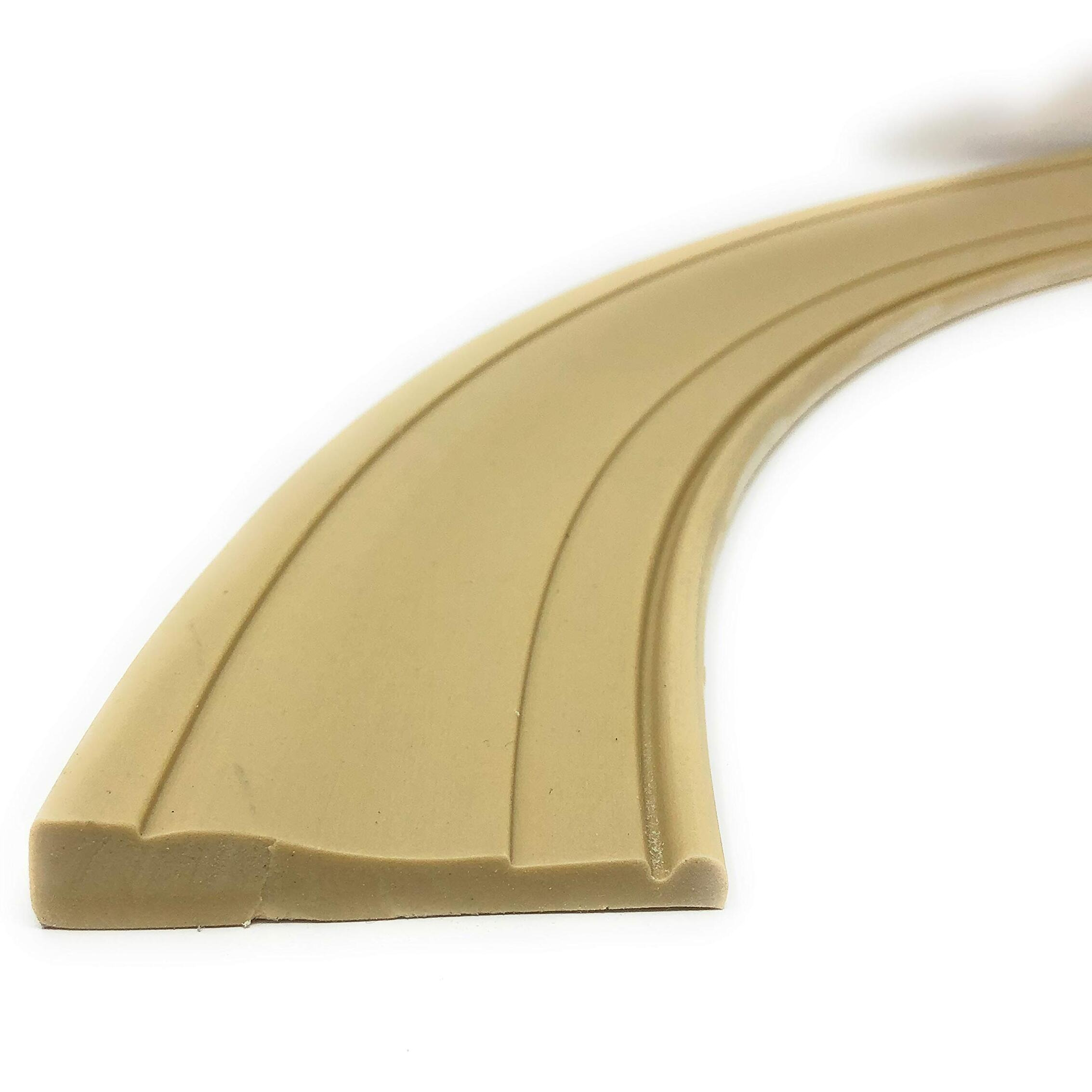 Flextrim 445 Flexible Casing Molding 11/16"" Thick X 3.25"" Wide - Pre Curved To Fit Half Round Windows 67"" To 84"" Diameter