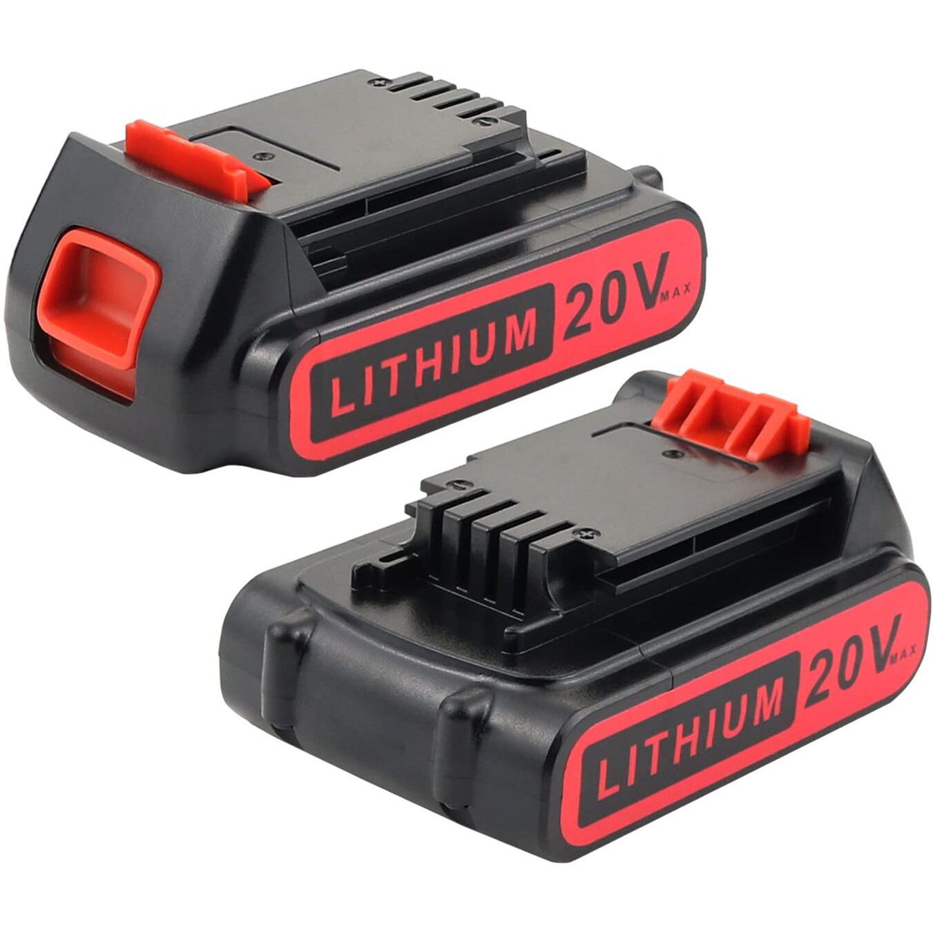 Powerost 2 Packs 20V Max 4Ah Lbxr20 Battery Replacement For Black And Decker 20 Volt Lithium Ion Battery Lb2X4020 Lbxr2020 Ope Lbxr20B