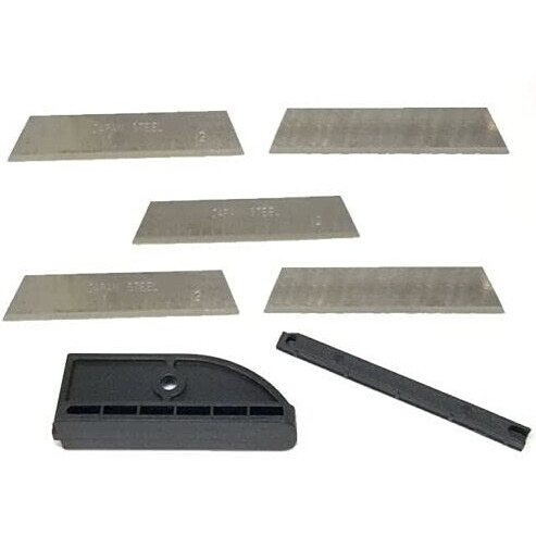 Mtp Replacement Handi Multi-Cut (5) 2 1/2"" Replacement Blades Rubber Anvil 301 330 37310 37300 Handi-Cut Craftsman Ronan Compatible