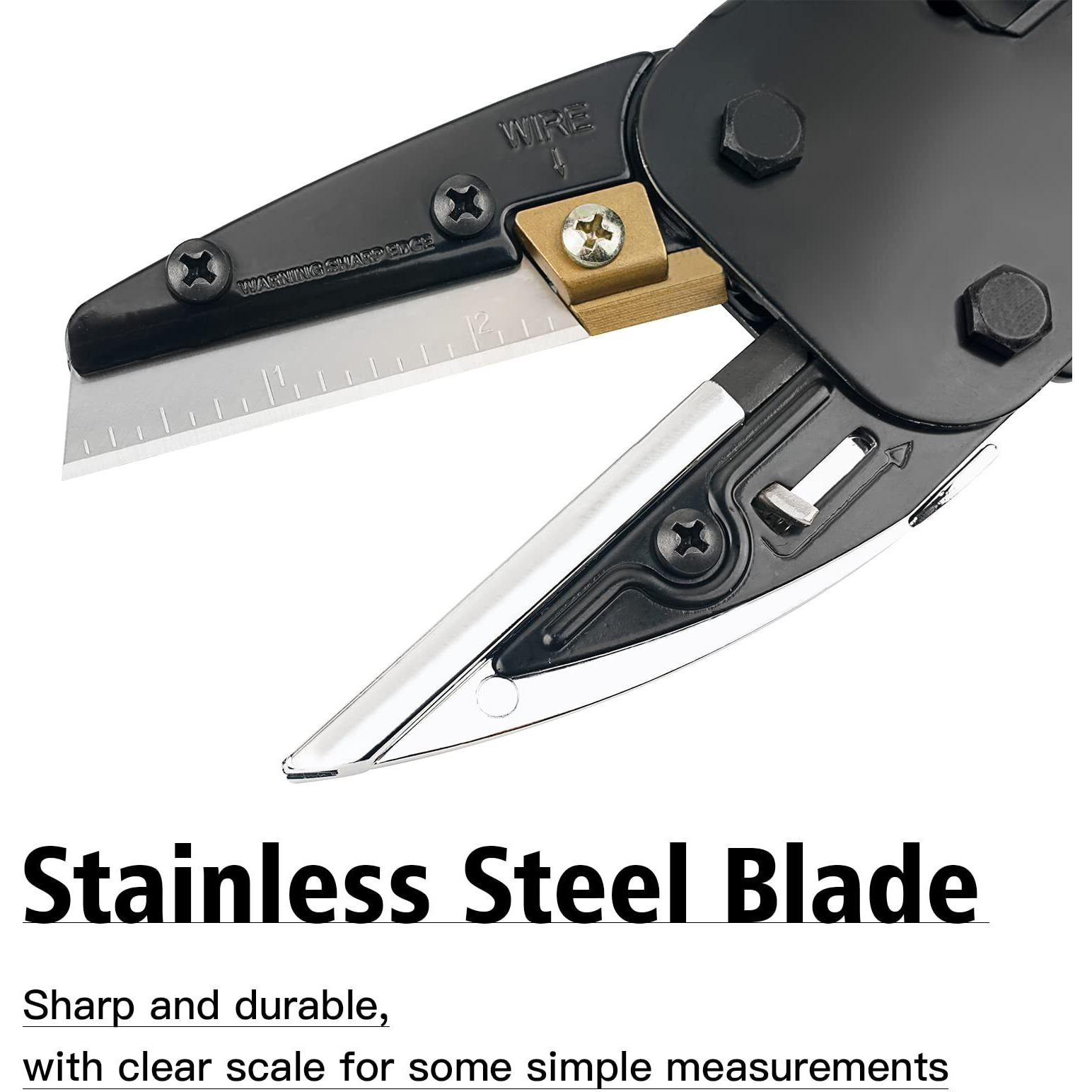 Heavy Duty Scissors All Purpose - Multipurpose Utility Cutter,6 In 1 Function,Availabe For Industry And Home Use,Cutting For Soft Pipe/Fibre/Wood/Iron Wire/Box/Paper