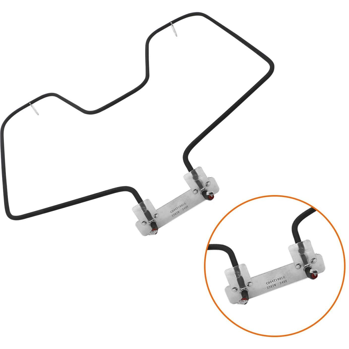 Ami Parts Wb44T10010 Range Oven Stove Bake Heating Element Replacement For Ge Oven Stove Jbs55Wk, Jbs55Wj, Jbp68Wd, Jbp24Bh, Jbp24Bb, Jb600Wd, 911.93489, 911.93407, 911.93402, 911.93401