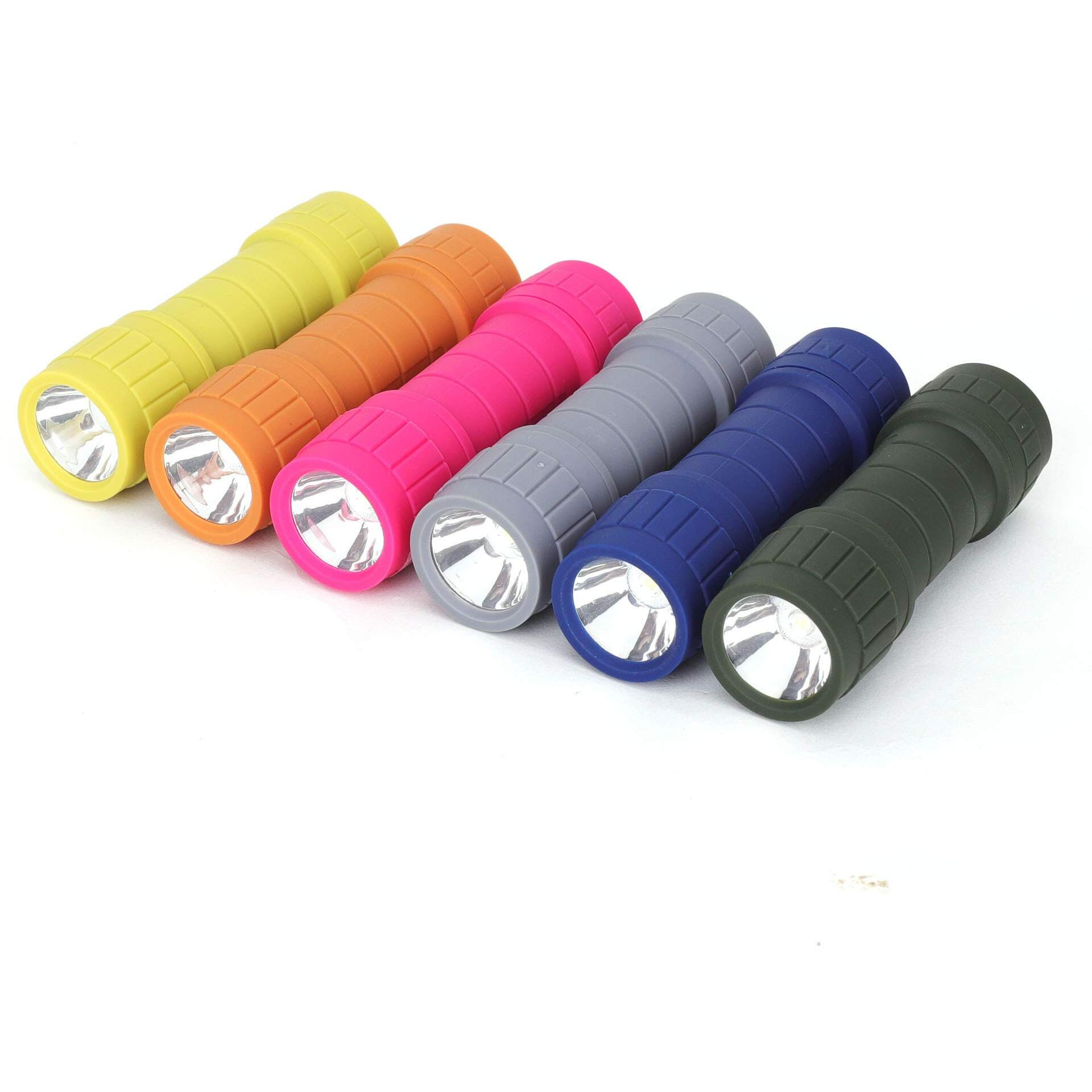 Seamagic 6-Pack Small Flashlights Set, Super Bright 100 Lumen Led Flashlight Pack With 18-Piece Aaa Batteries Included, Mini Flashlight For Kids, Outdoor Flashlight For Camping, Hiking, Emergency