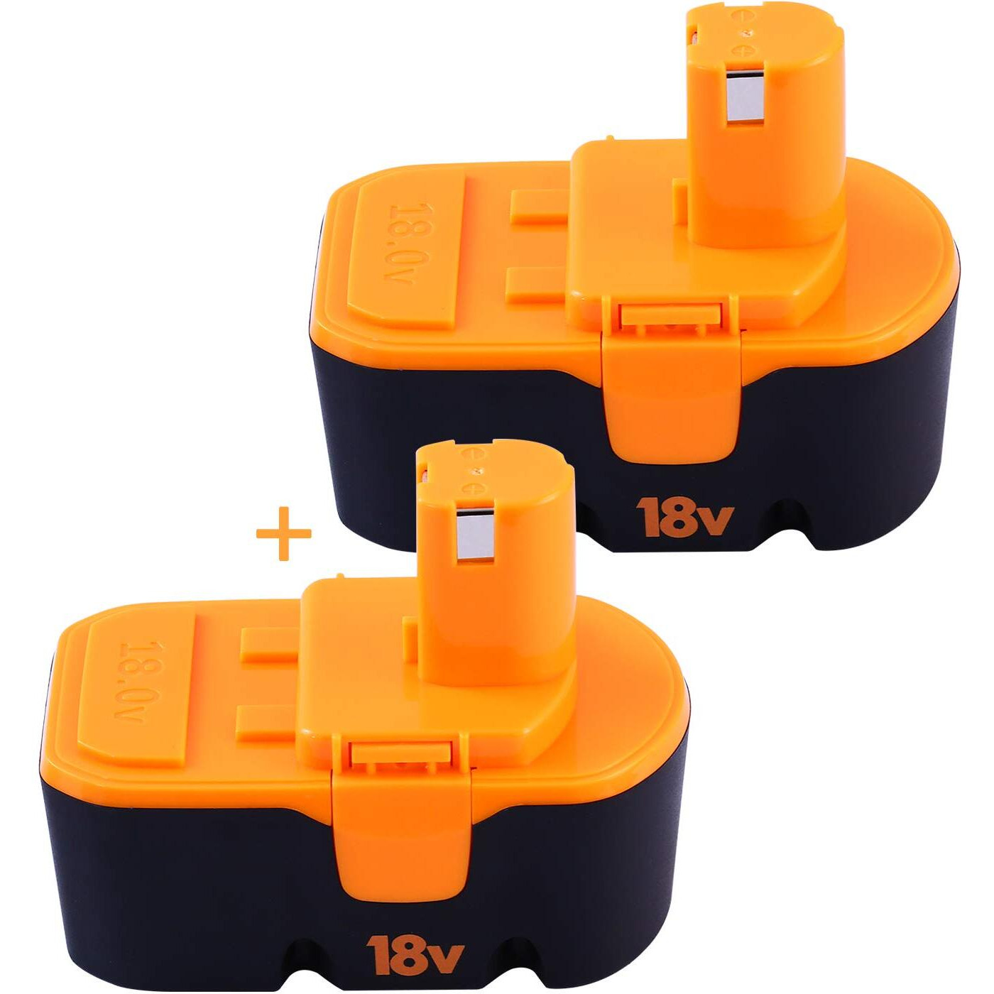 3600Mah Ni-Mh Replacement Battery For Ryobi 18V Battery P100 P101 Abp1801 Abp1803 Bpp1820 Compatible With Ryobi Battery 18 Volt Tools 130224028 130224007 Cordless Power Tools 2 Packs 3.6Ah 18V