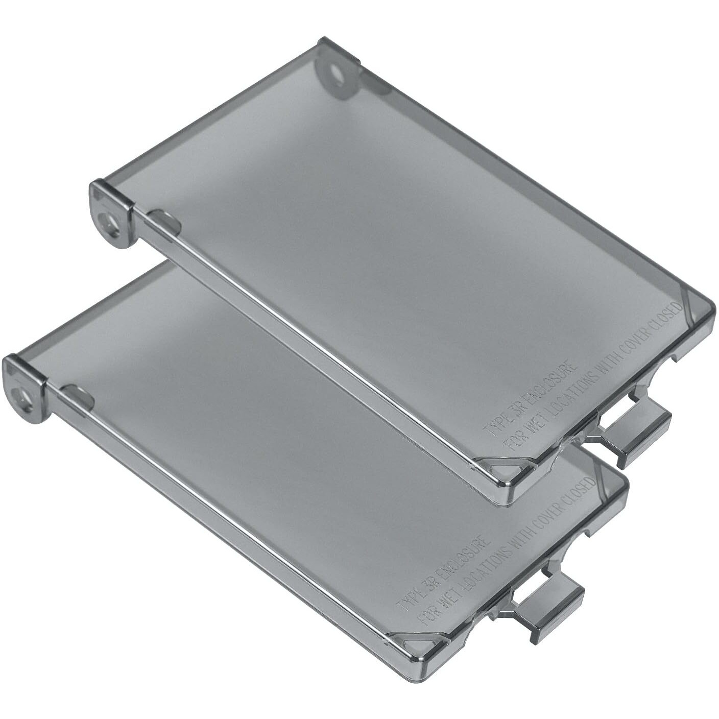 Electrical Box Replacement Cover, Dbvc-1 Extra Duty Replacement For All-Weather Use, Type 3R Enclosure Cover For Wet Locations Can Be Adapted To Dbvr1C/Dbvs1C/60Vc, Improve Electricity Safety (2)