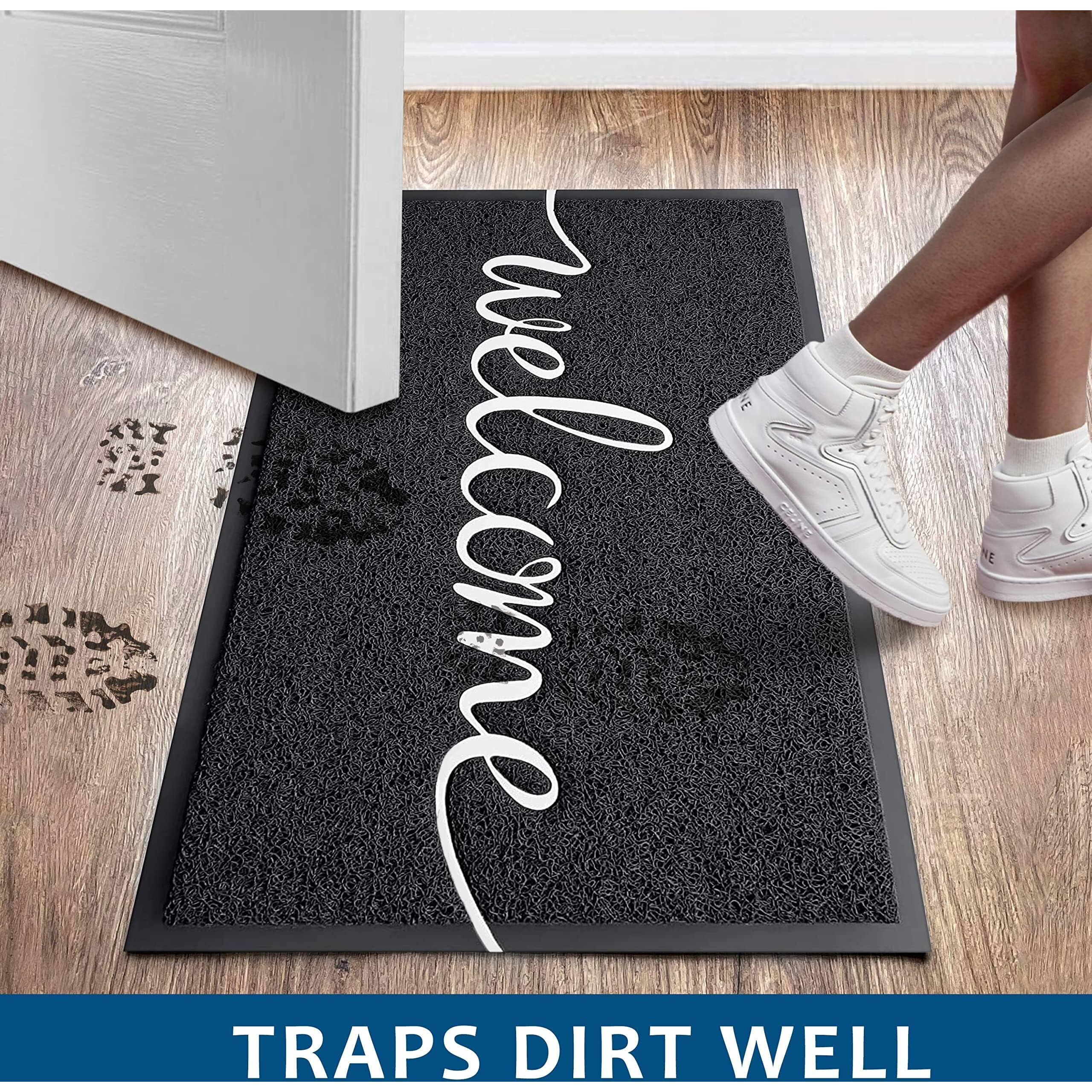Earthall Funny Welcome Mats Outdoor, Front Door Mat For Outside Entry, Doormat Outdoor/Indoor Entrance, Front Door Rugs For Entryway Indoor, Outdoor Mats For Home Entrance, Front Porch Decor 20"&quotX32""